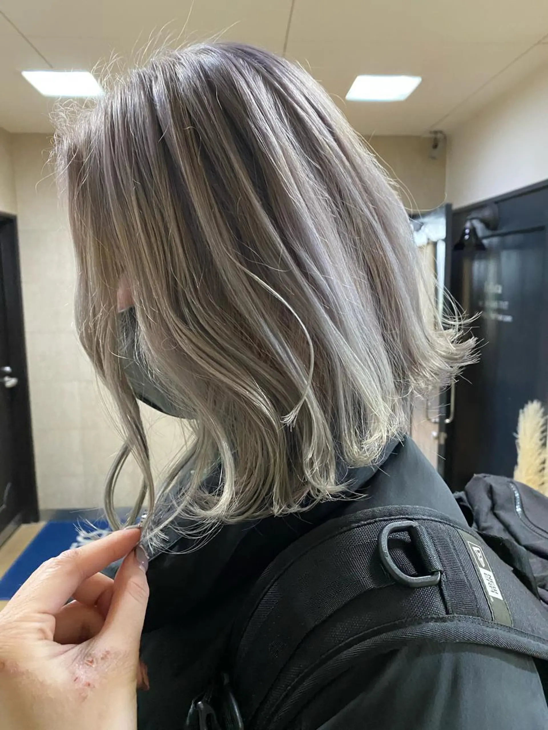 ミディアム カラー 💈メンズ💈 池田蒼竜のヘアスタイル