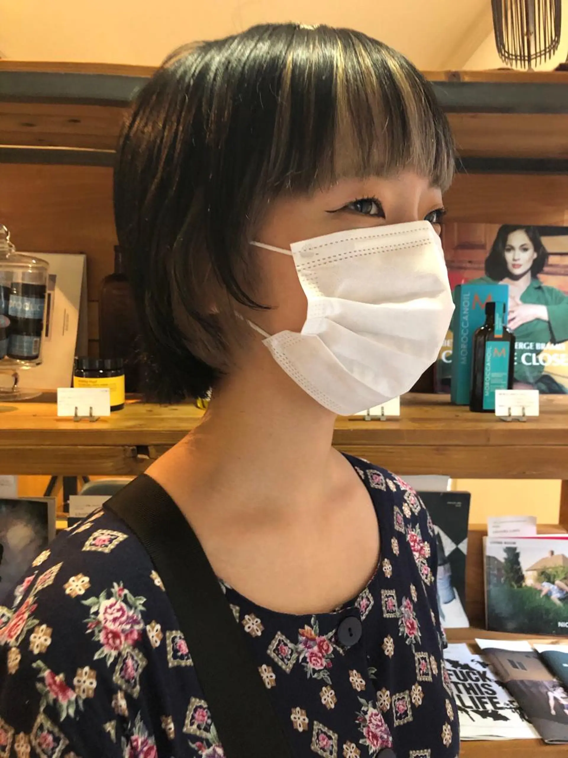 ショート カラー eri kinjoのヘアスタイル