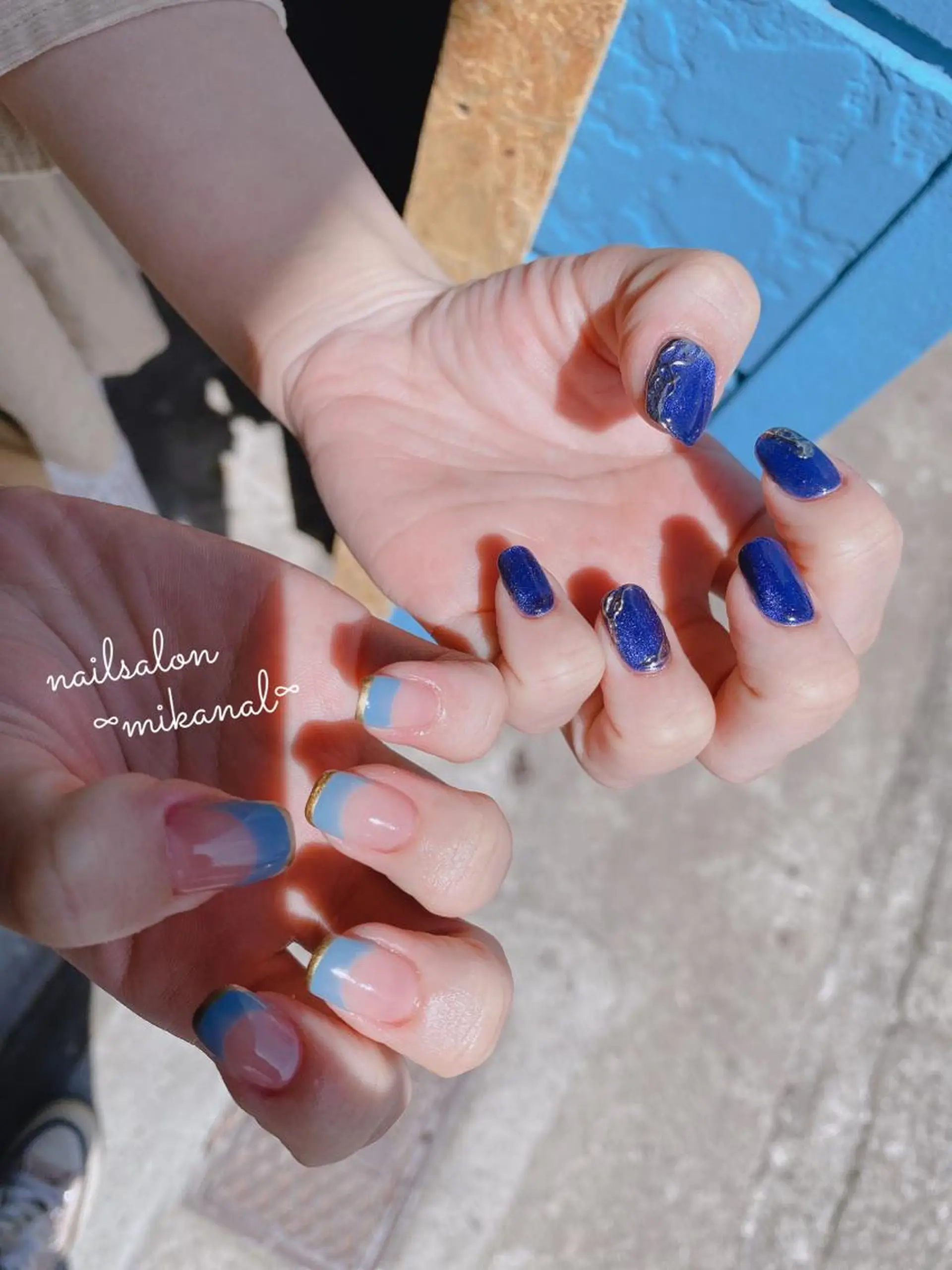 ネイル ハンドネイル nailsalon ∞ ﾐｶﾅﾙ ∞のネイルデザイン