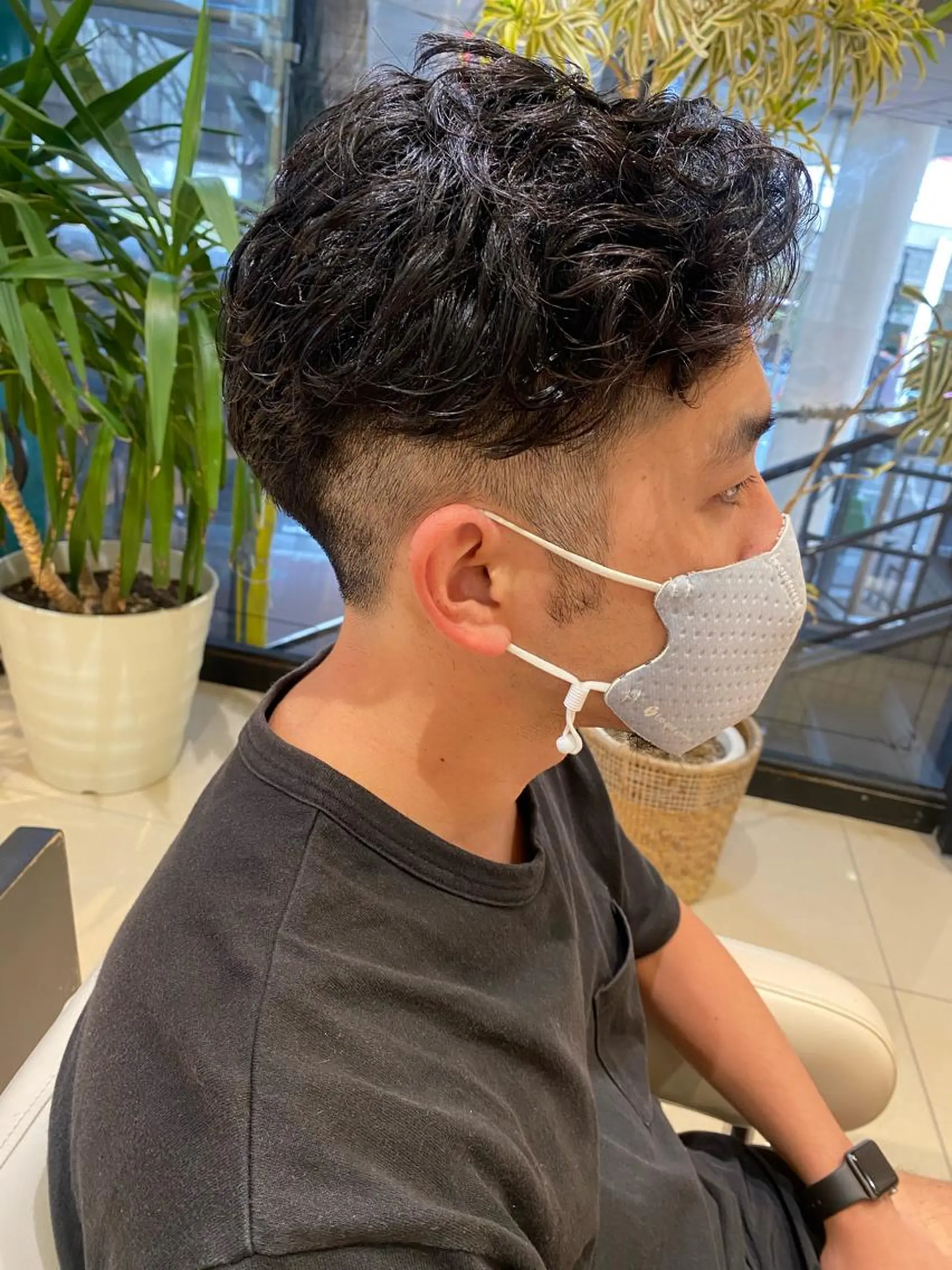 パーマ メンズ 🩵波巻き／ツイスパ HARU💎のヘアスタイル