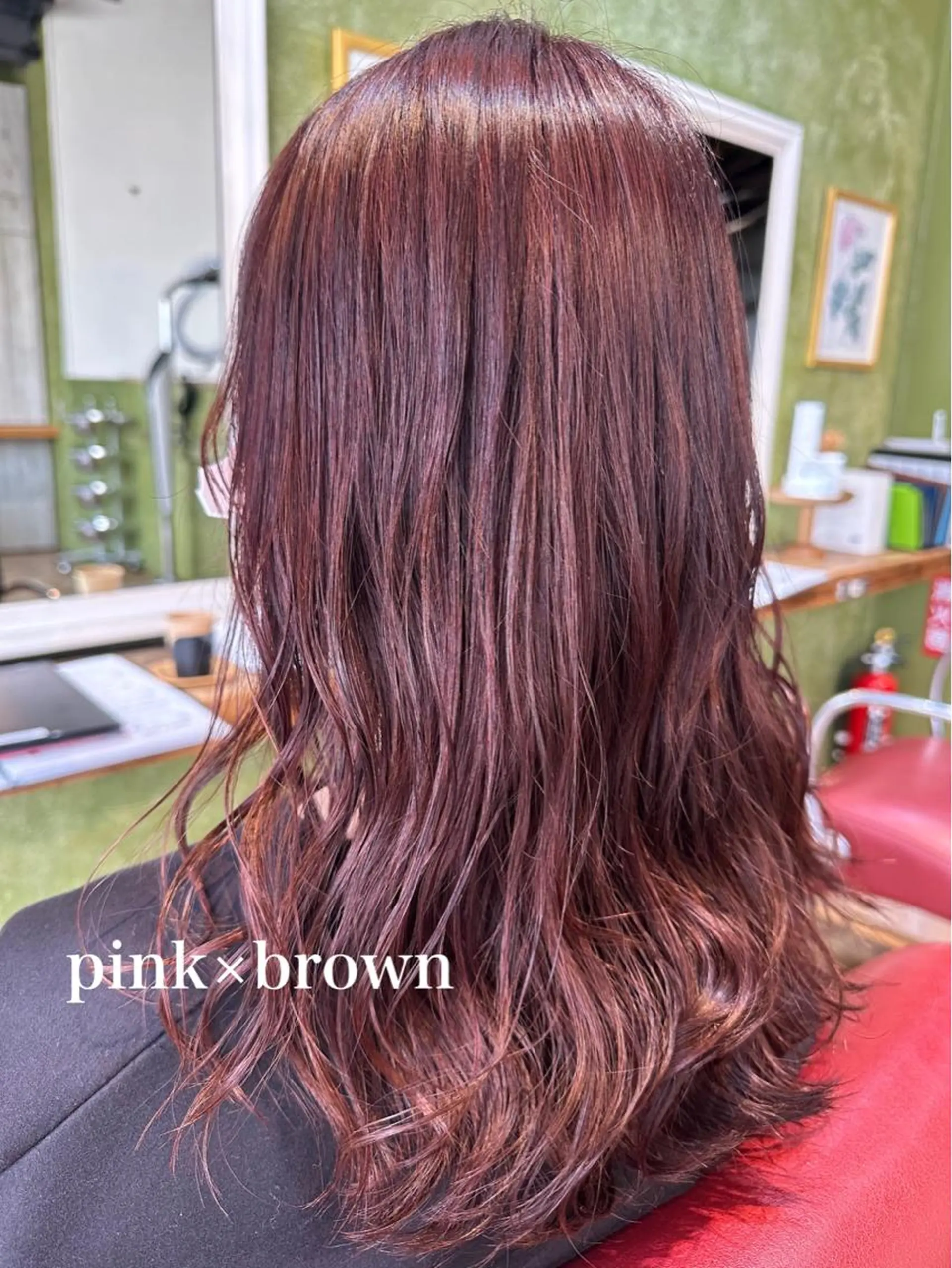 セミロング 美髪矯正/渡辺 りんのヘアスタイル