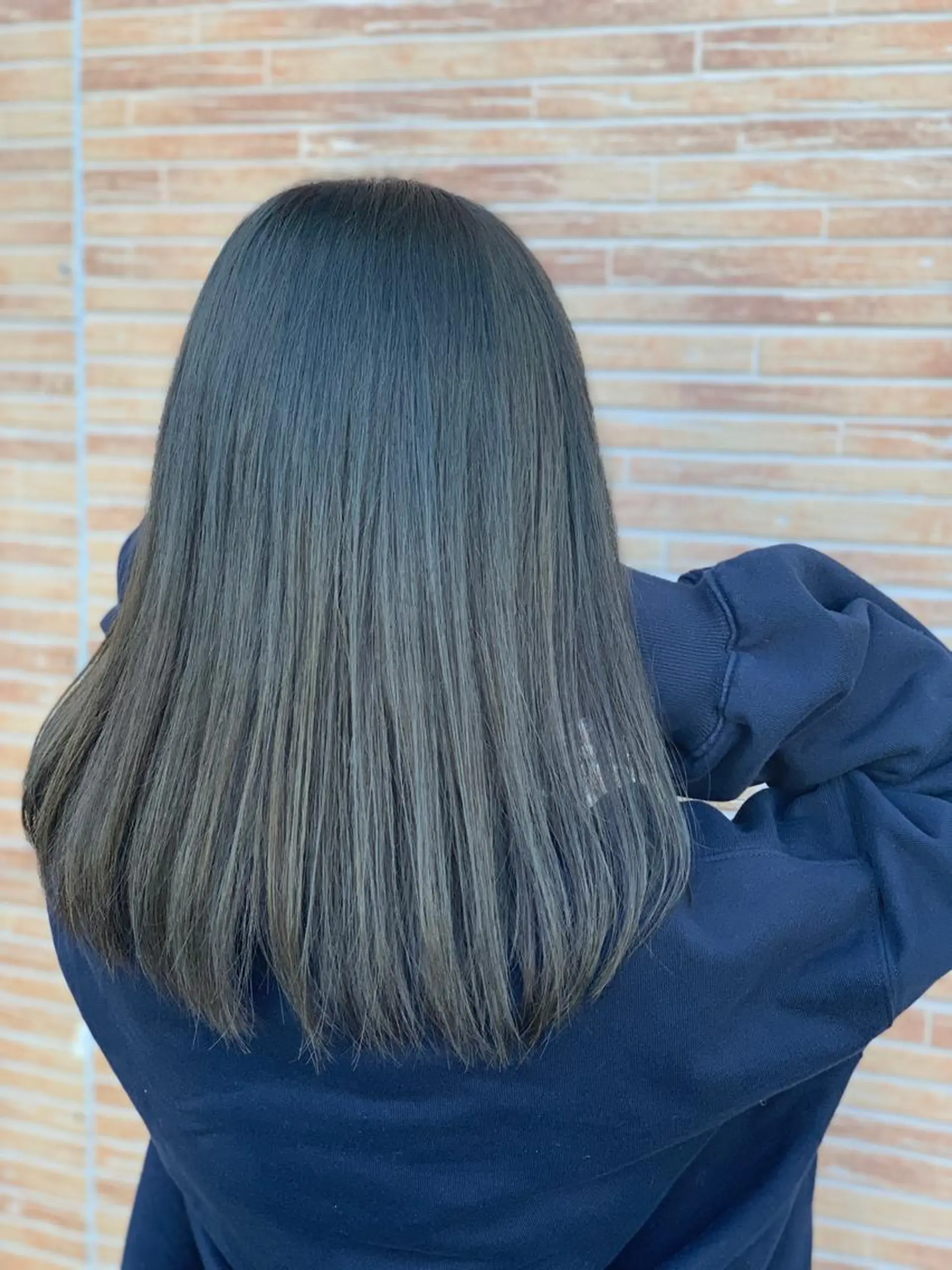 ロング メンズスタイル バレイヤージュ　齋藤のヘアスタイル