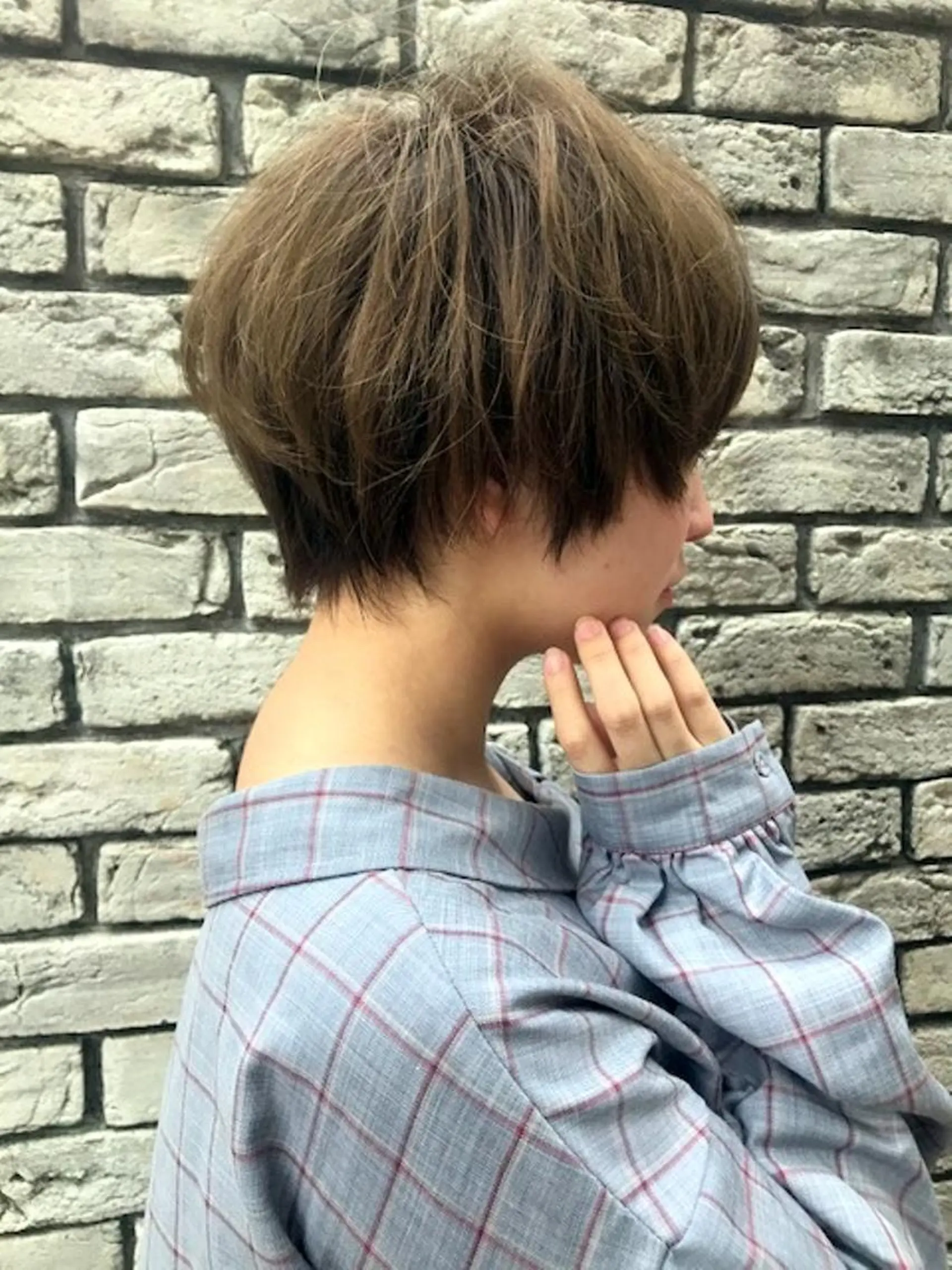 ショート カラー 羽田 ひろむのヘアスタイル