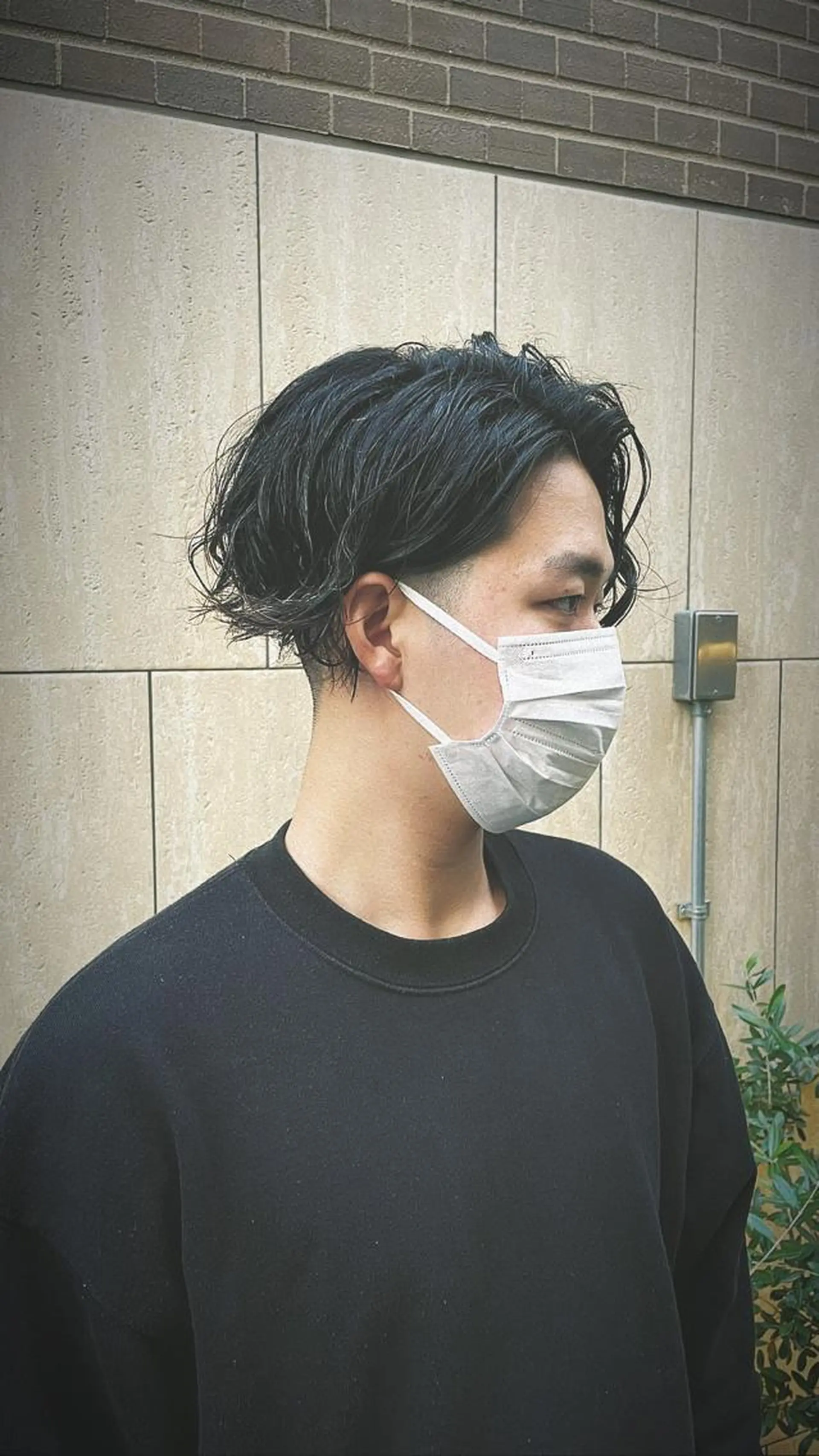 ミディアム カラー パーマ メンズ 𝙢𝙚𝙣'𝙨 𝙝𝙖𝙞𝙧高津のヘアスタイル