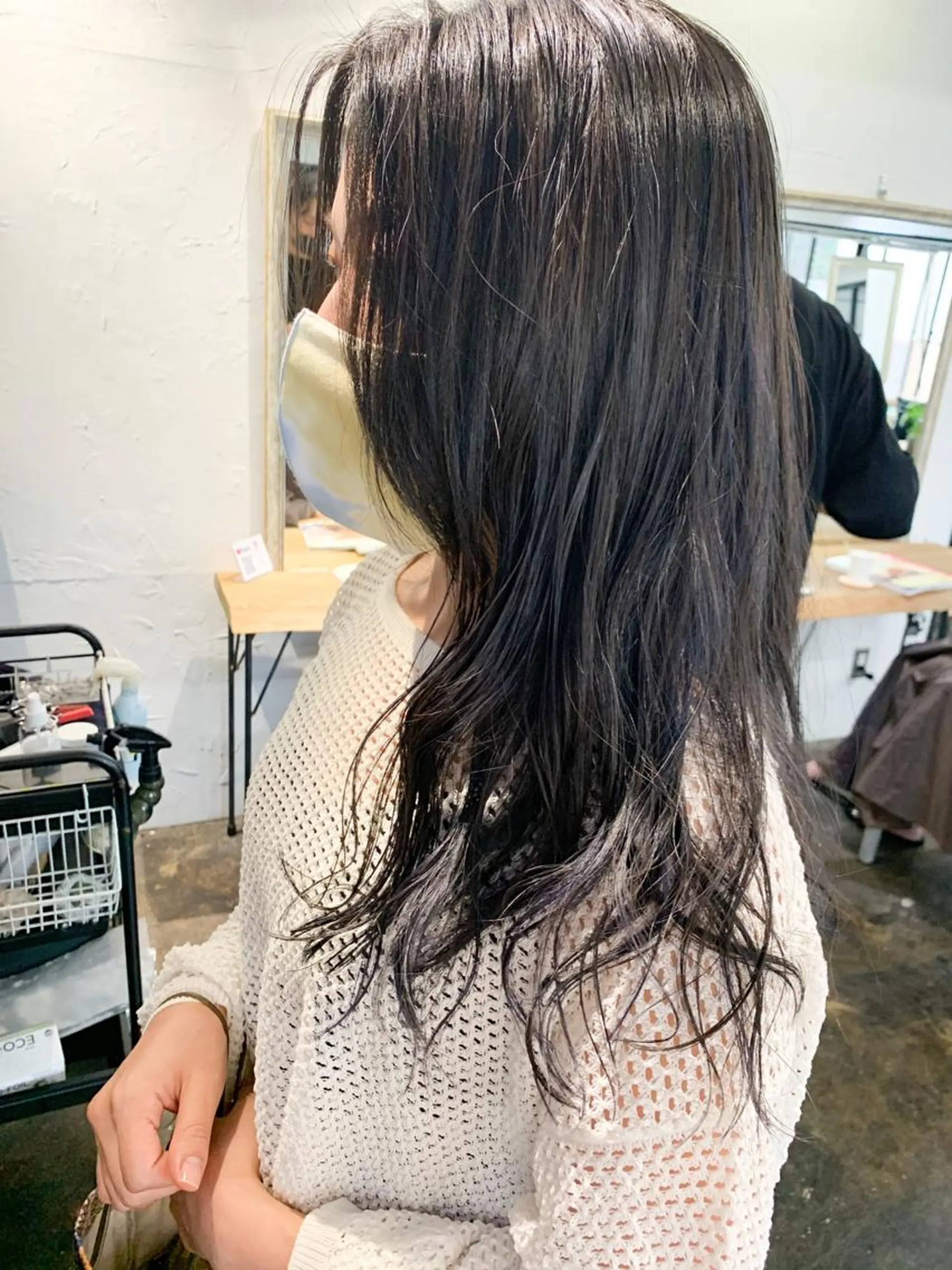 ロング カラー メンズパーマ メンズ特化ryoのヘアスタイル