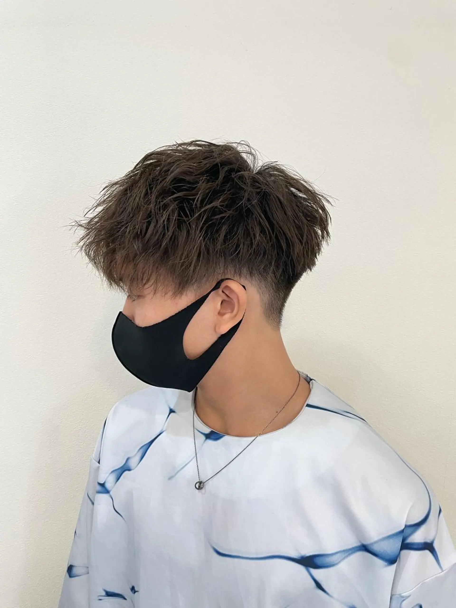 ショート カラー メンズ ヘアセット 髪質改善特化 🫧松野力也のヘアスタイル