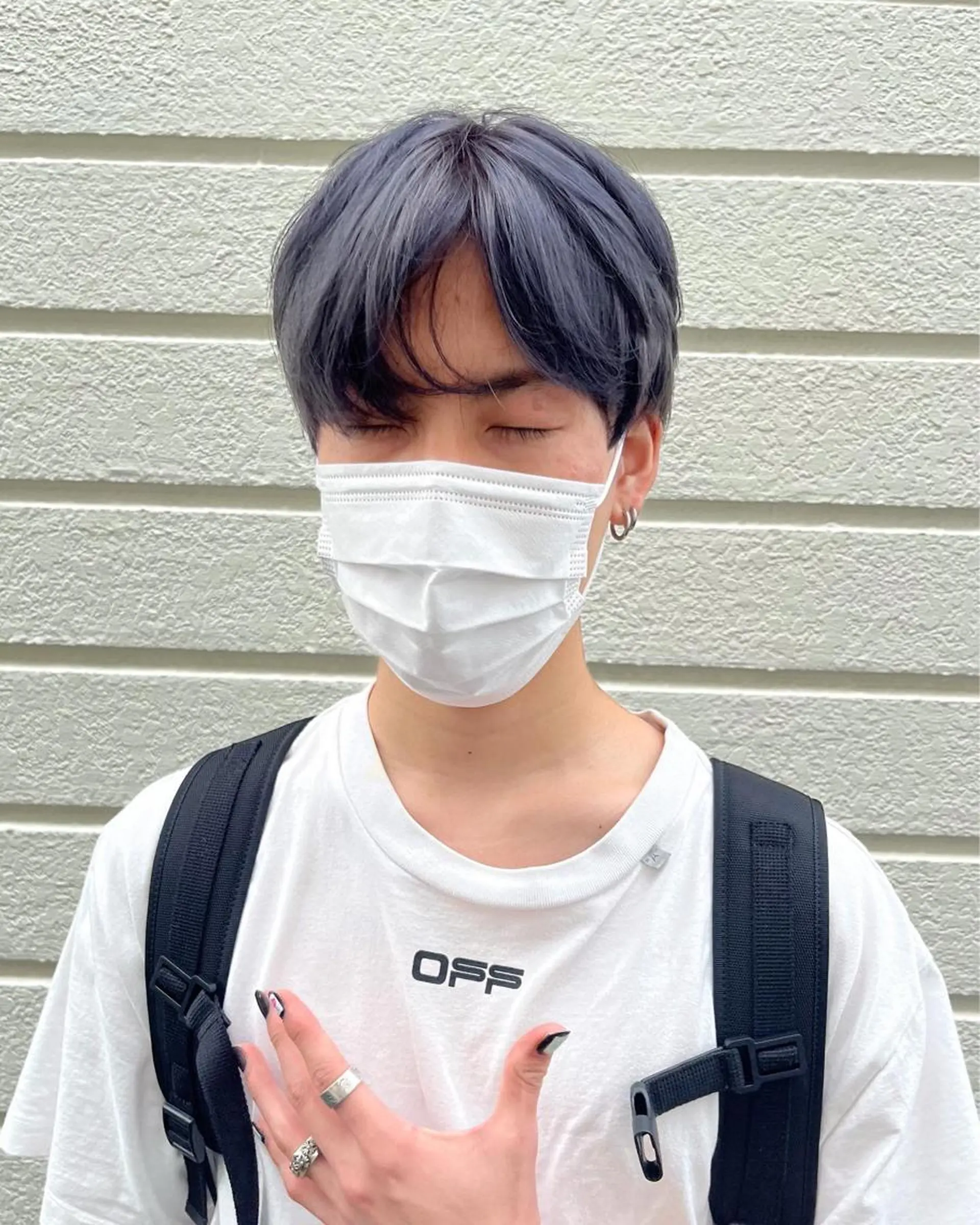 カラー ブリーチ メンズハイトーン/栄 /イトウタケルのヘアスタイル