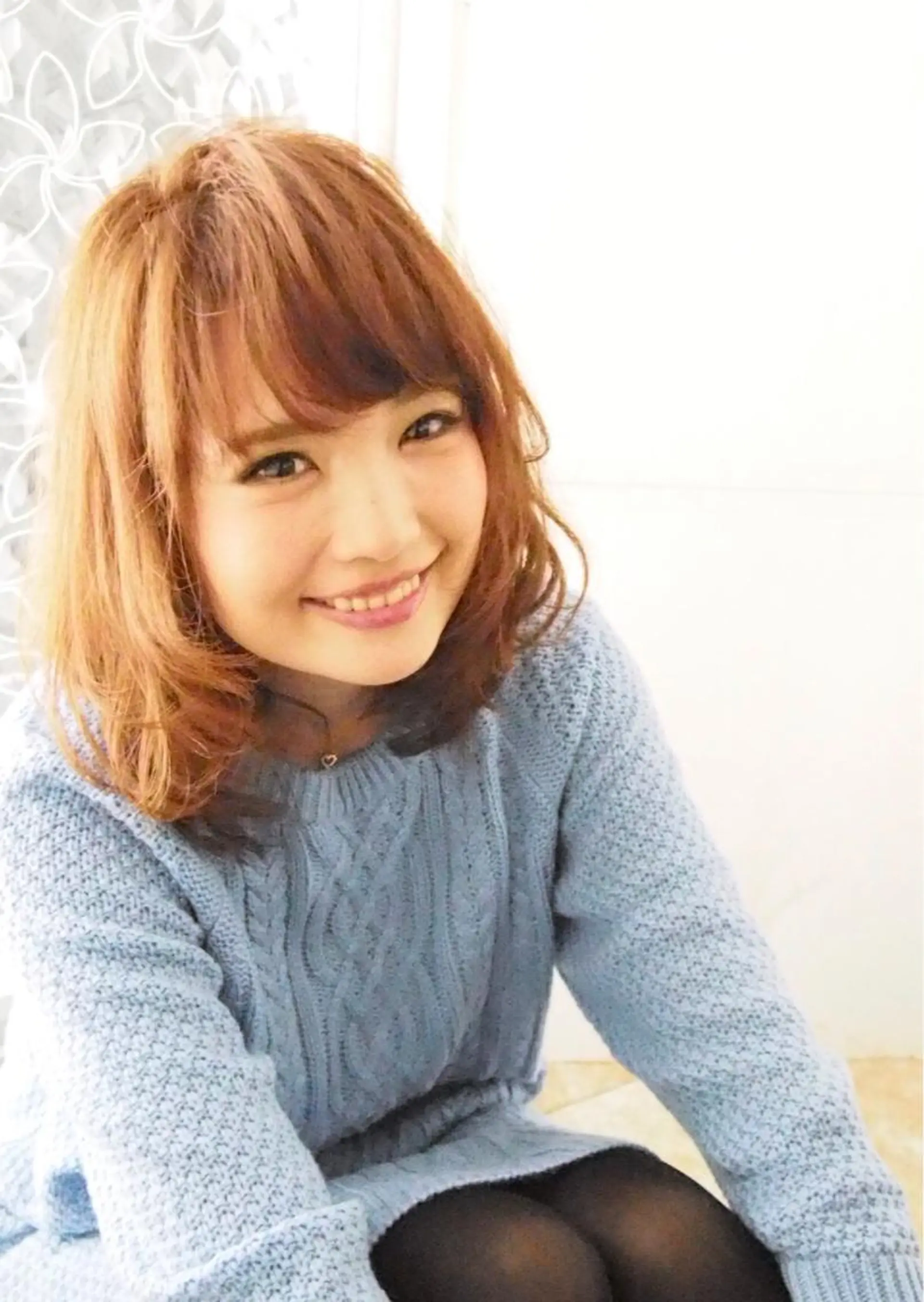 ミディアム カラー カット ヘアカラー トリートメント SALOWIN Frente店所属・個室で似合わせ好印象 🧡外山弥千代のヘアスタイル