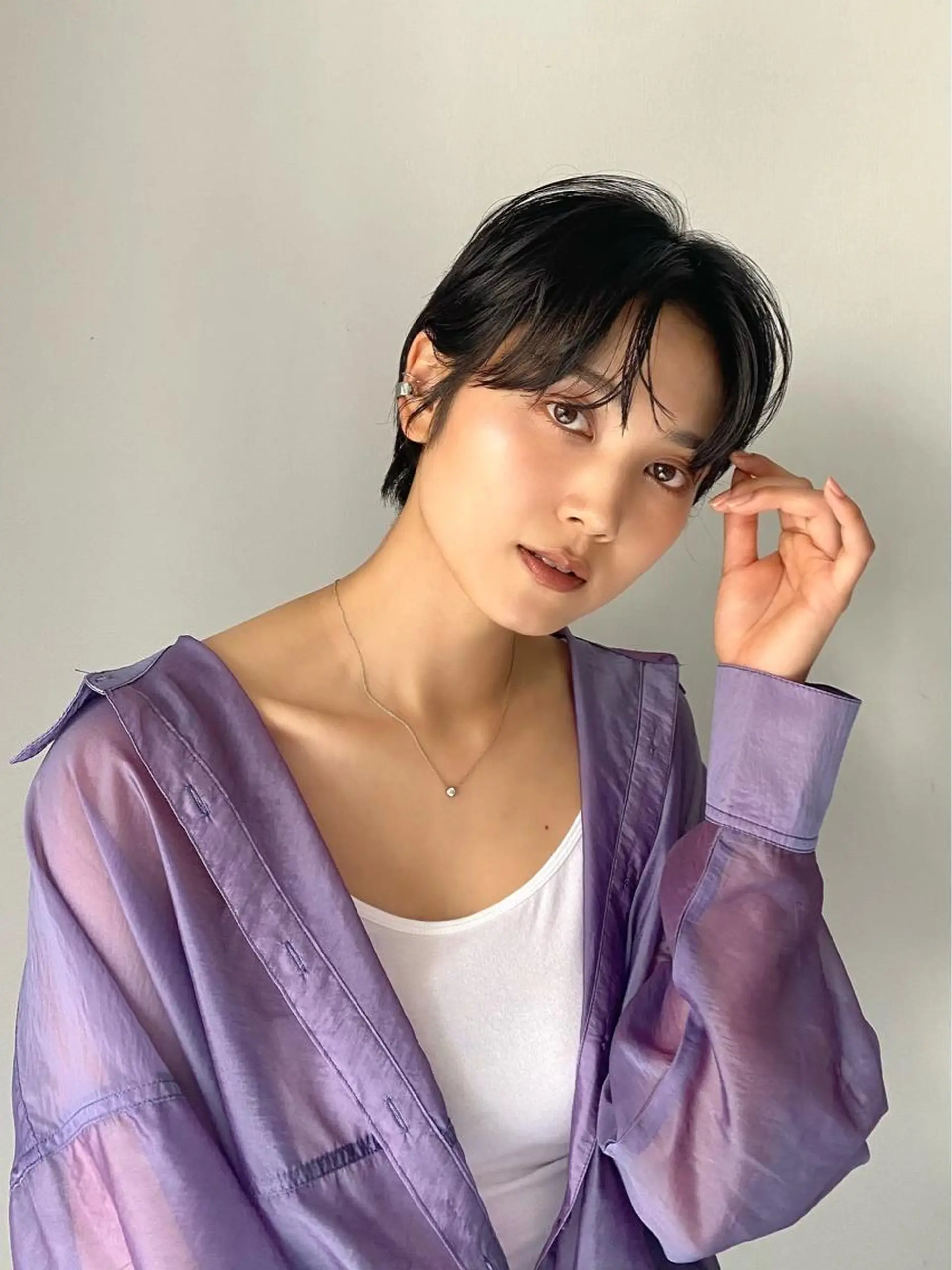 ショート カラー 🍃ショートヘア🍃 北林春樹のヘアスタイル