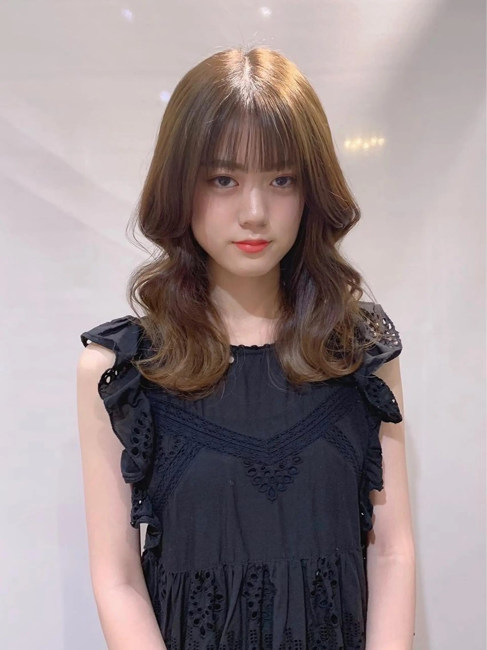 ミディアム カラー ヘアアレンジ 柔らか垢抜けｶﾗｰと ｶｯﾄ🫧ASUKAのヘアスタイル