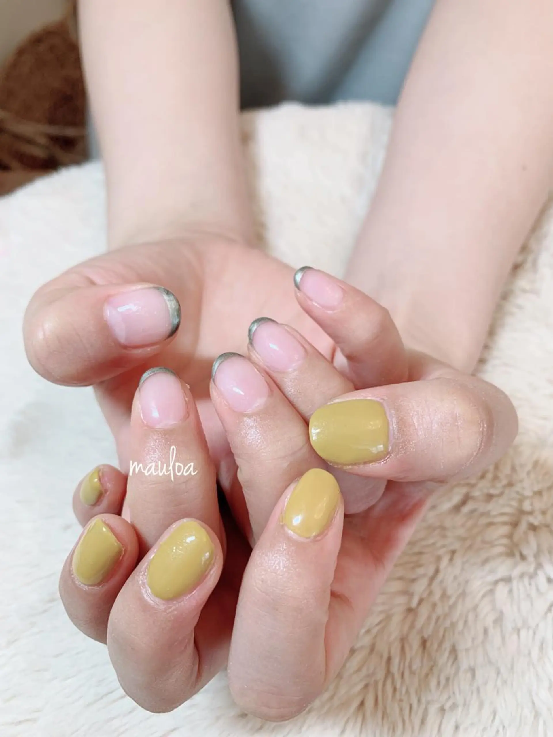 ネイル ニュアンスネイル ワンカラーネイル pipi..所属・pipi ..のネイルデザイン