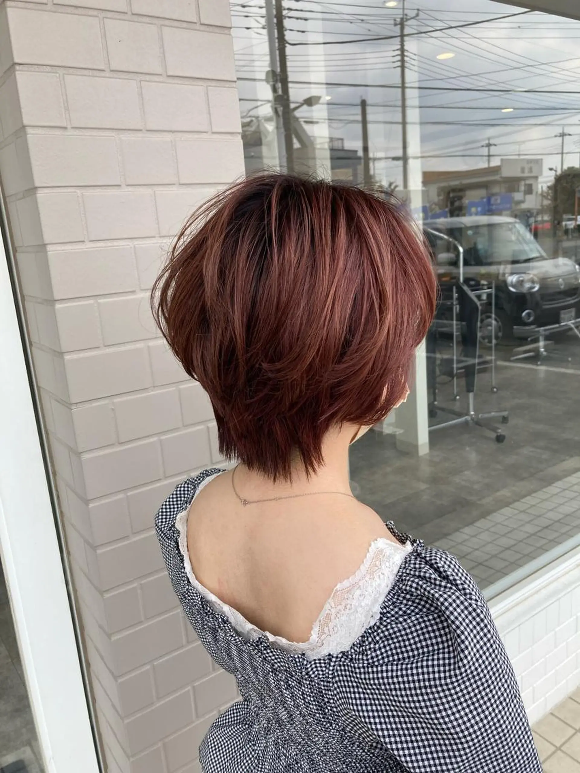 ショート カラー 星野 美沙のヘアスタイル