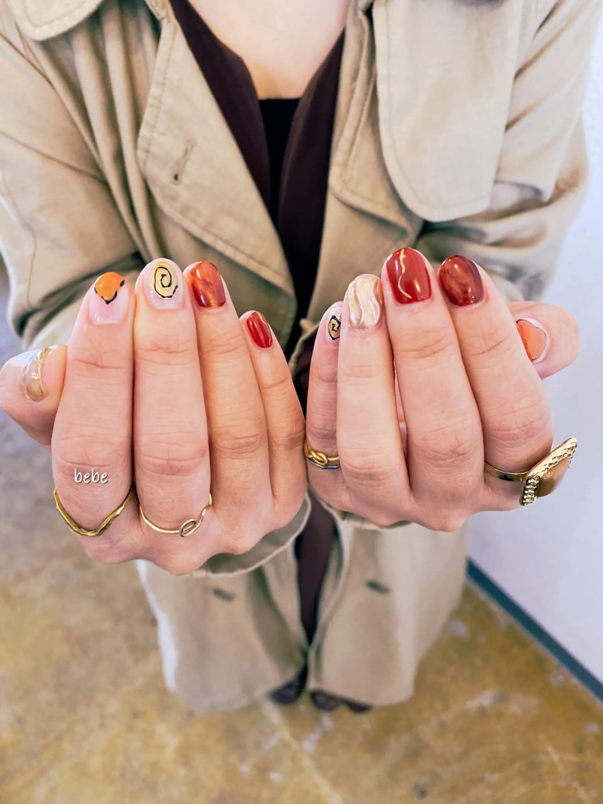 ネイル ニュアンスネイル ハンドネイル Ann nailのネイルデザイン