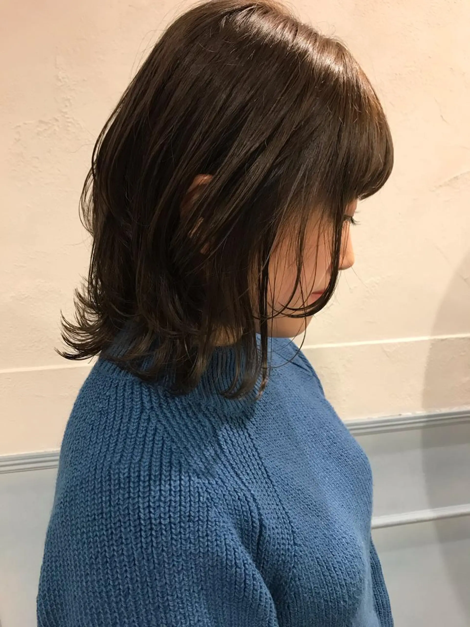 ショート カラー アッシュ アッシュグレー アッシュグレージュ グレージュ ハイライトカラー MINAMIのヘアスタイル