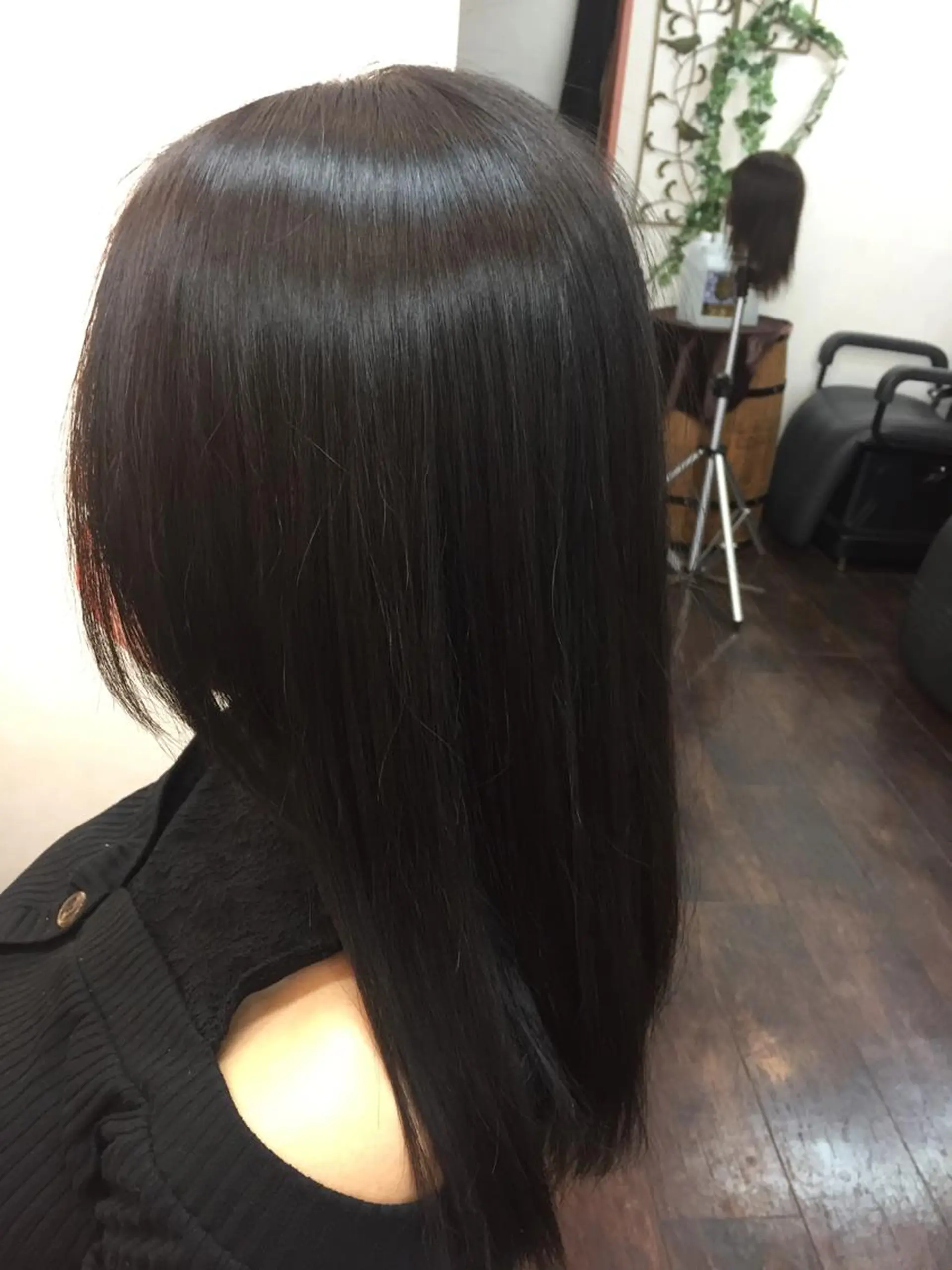 ロング パーマ 桧山 真のヘアスタイル