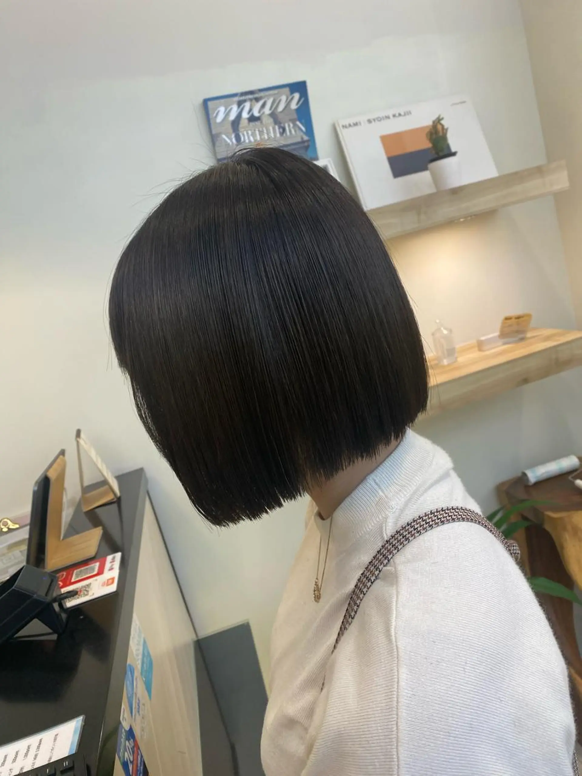 ショート コテ巻き風パーマ✨ かつみのヘアスタイル