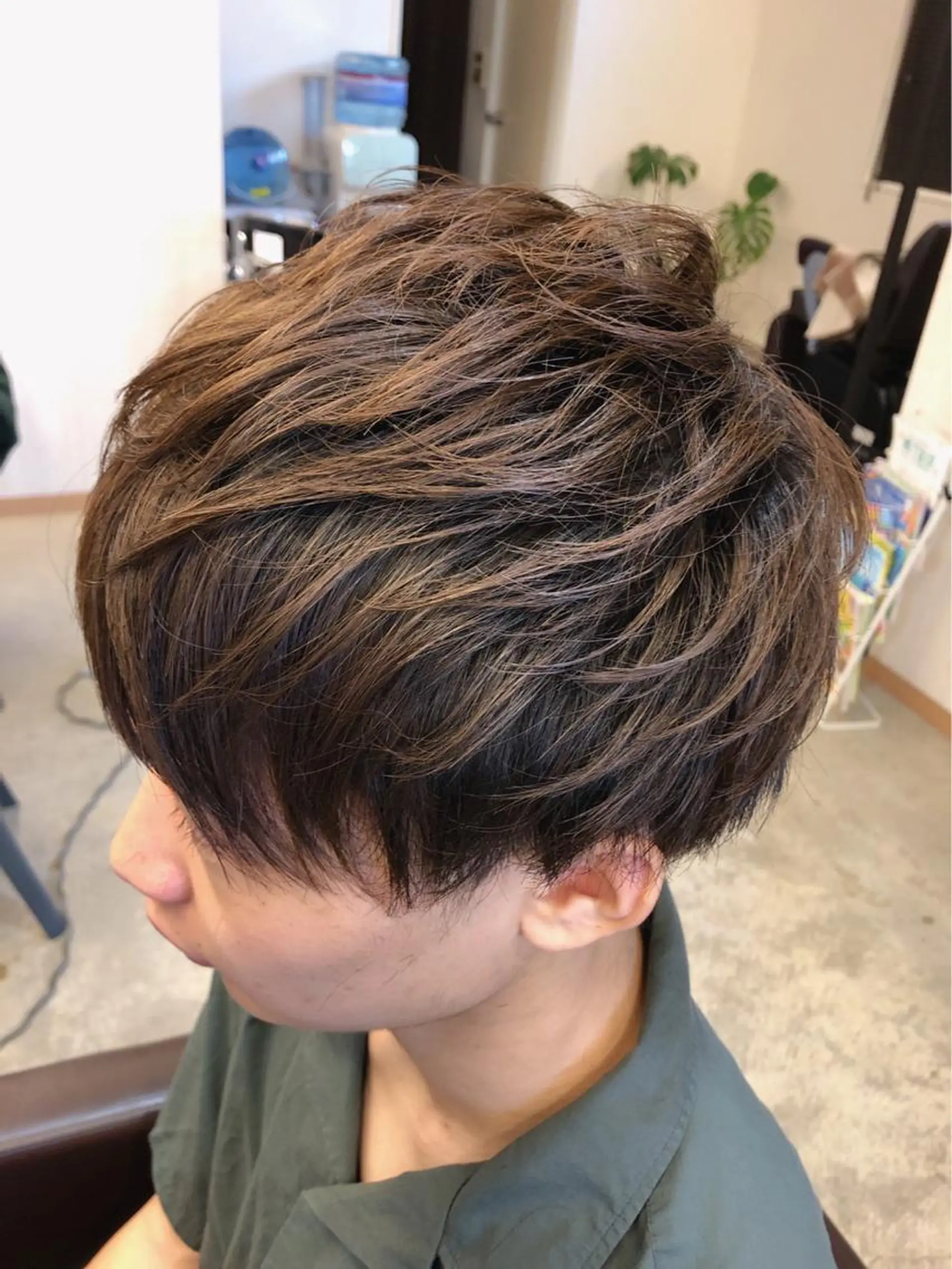 メンズ ぐらんぐりーん 藤中のヘアスタイル