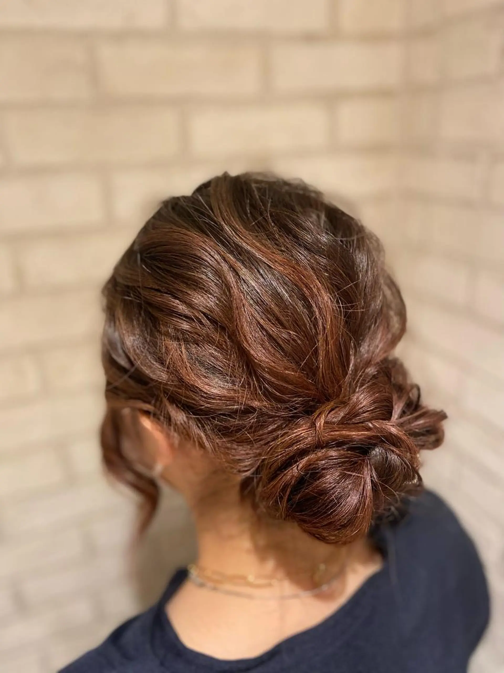 セミロング ヘアアレンジ 田中 アキオのヘアスタイル