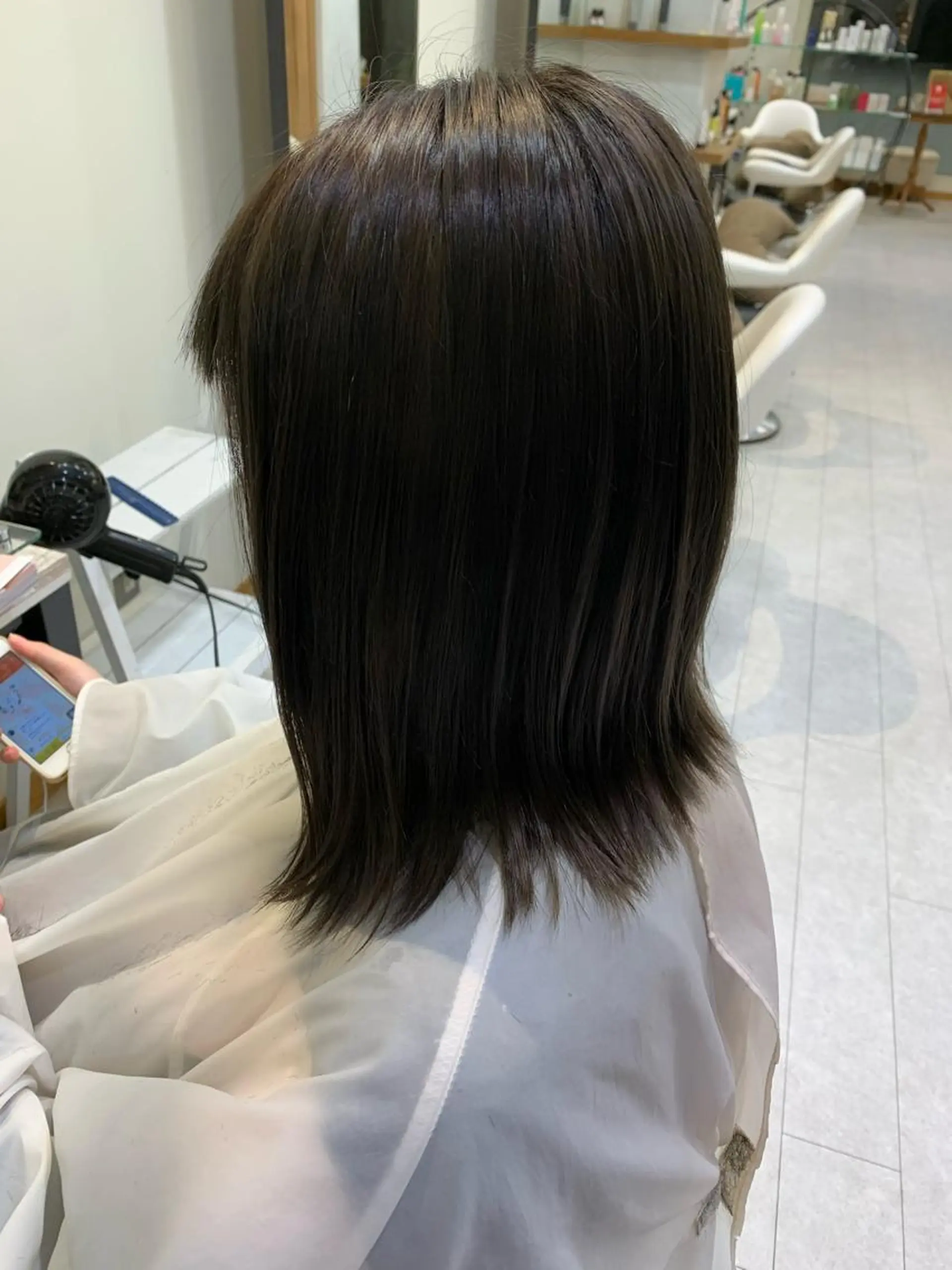 ミディアム カット ヘアカラー トリートメント 大姶良 友輝の眉毛・アイブロウイメージ