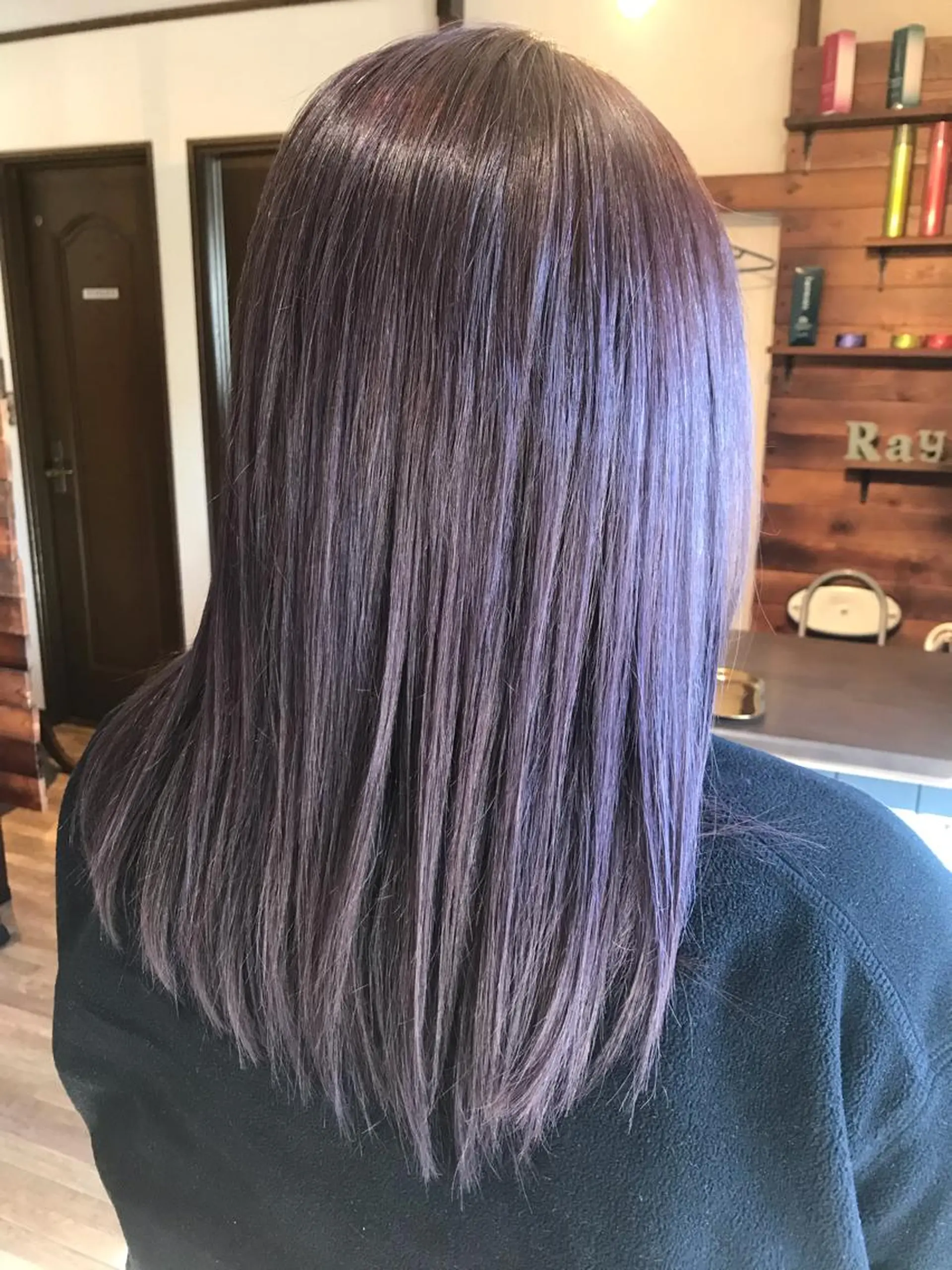 セミロング カラー Ray hair 春日部のヘアスタイル