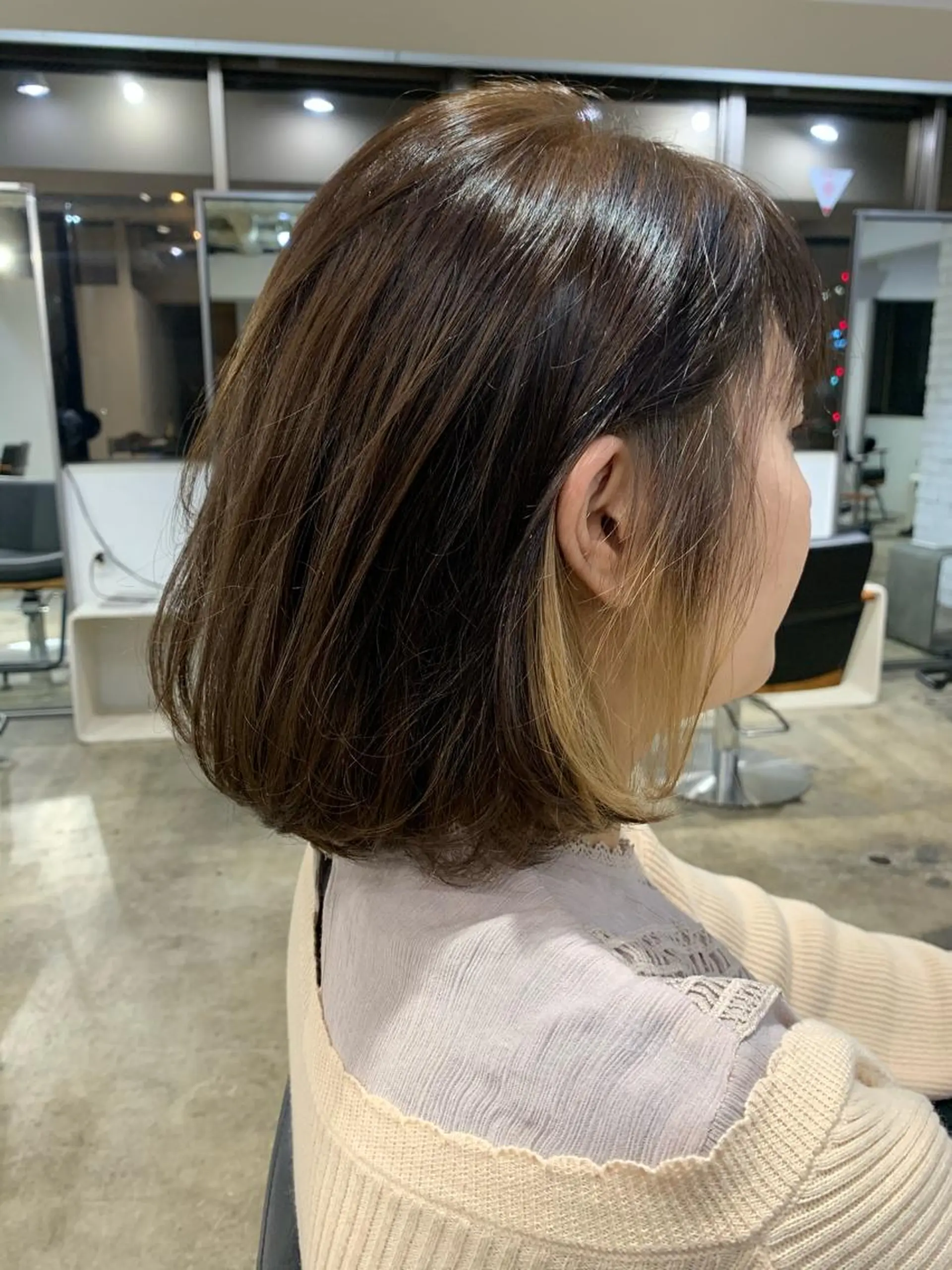 ミディアム 💫カットはなんでも 得意です✂️のヘアスタイル