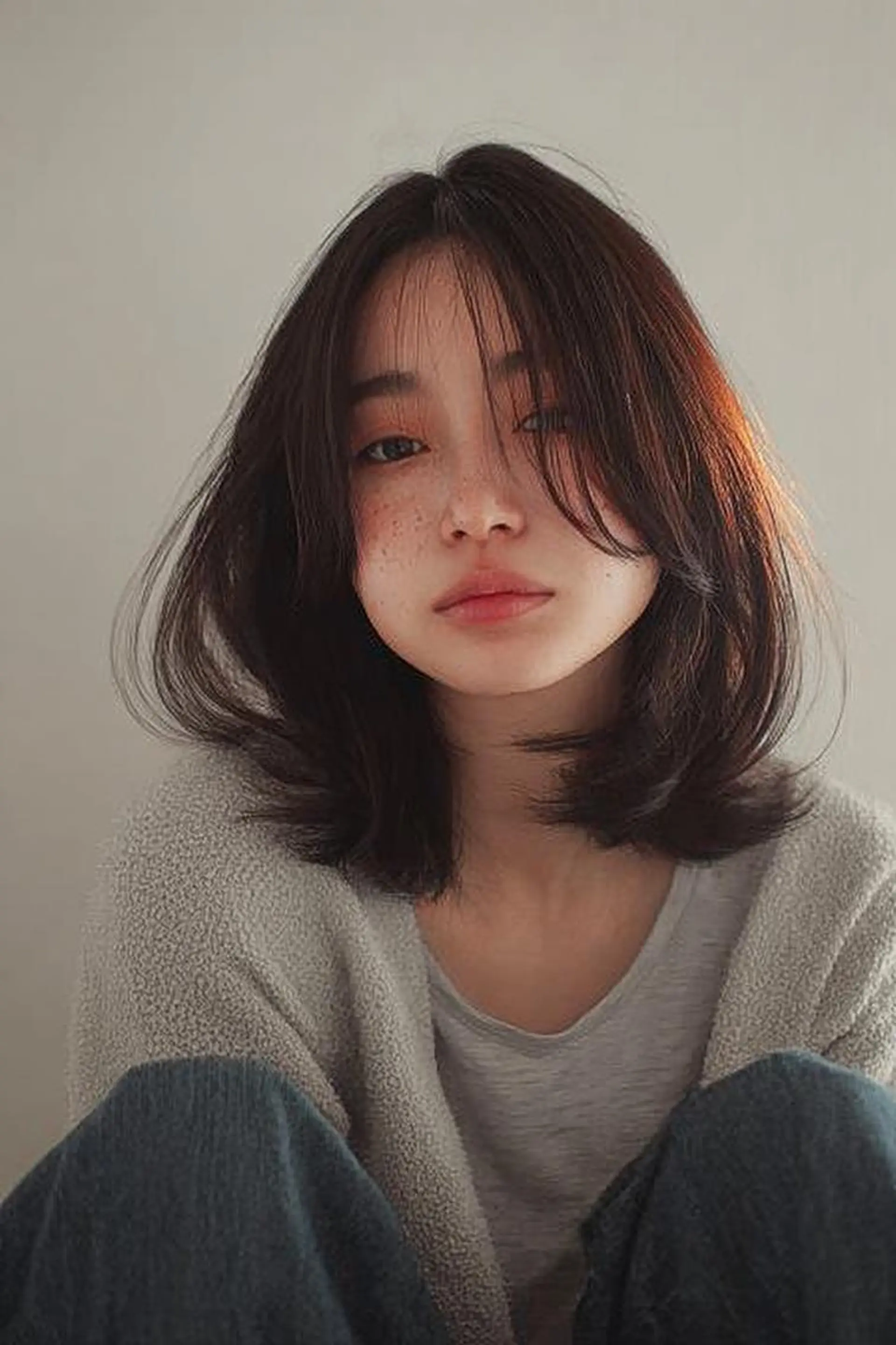 ミディアム ヘアカラー ✿YUNA✿ 《お手軽イメチェン》のヘアスタイル