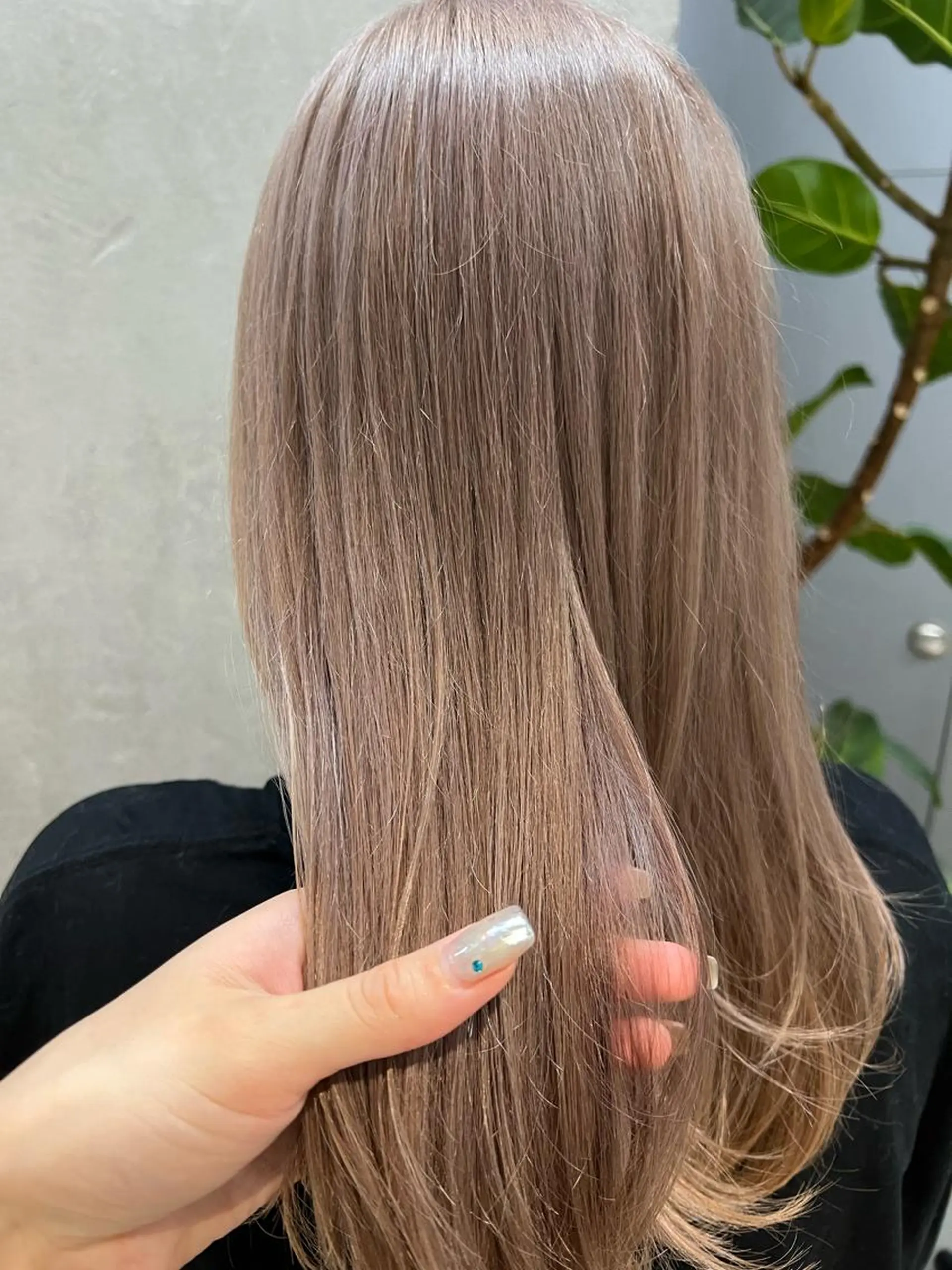 ロング カラー 谷町/Le'a /竹原しおなのヘアスタイル