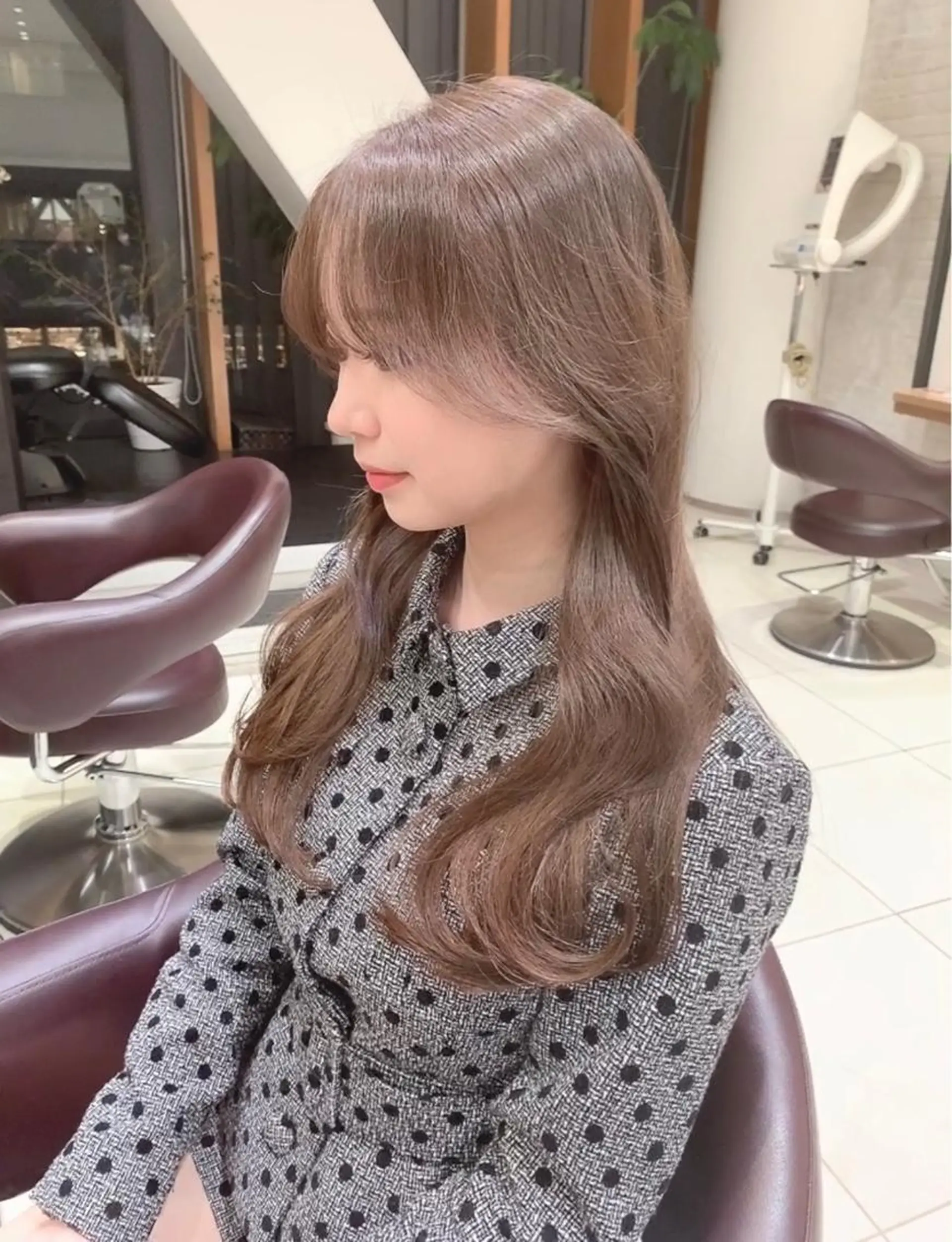 ロング 尾田 一仁のヘアスタイル