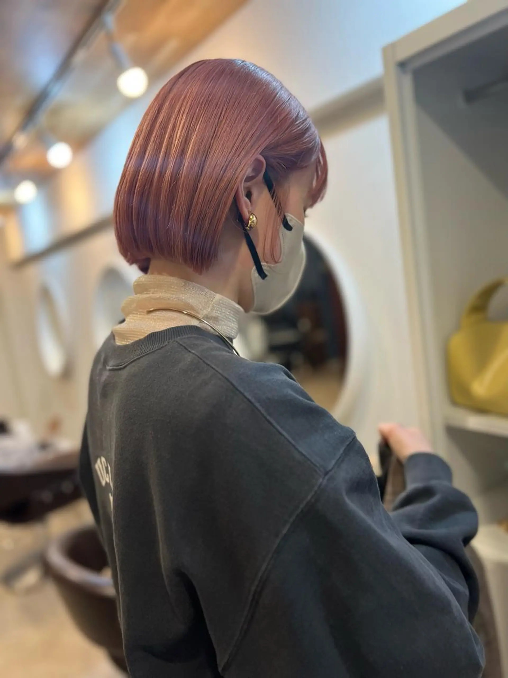 ショート カラー カット ヘアカラー トリートメント トレンドと似合わせ/ マンツーマン/西上楓のヘアスタイル