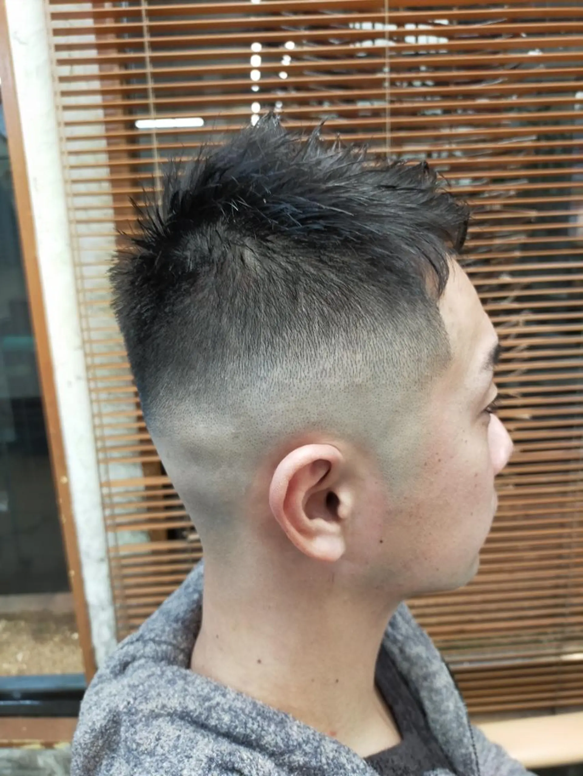 ショート 男を磨く Barber オオキのヘアスタイル
