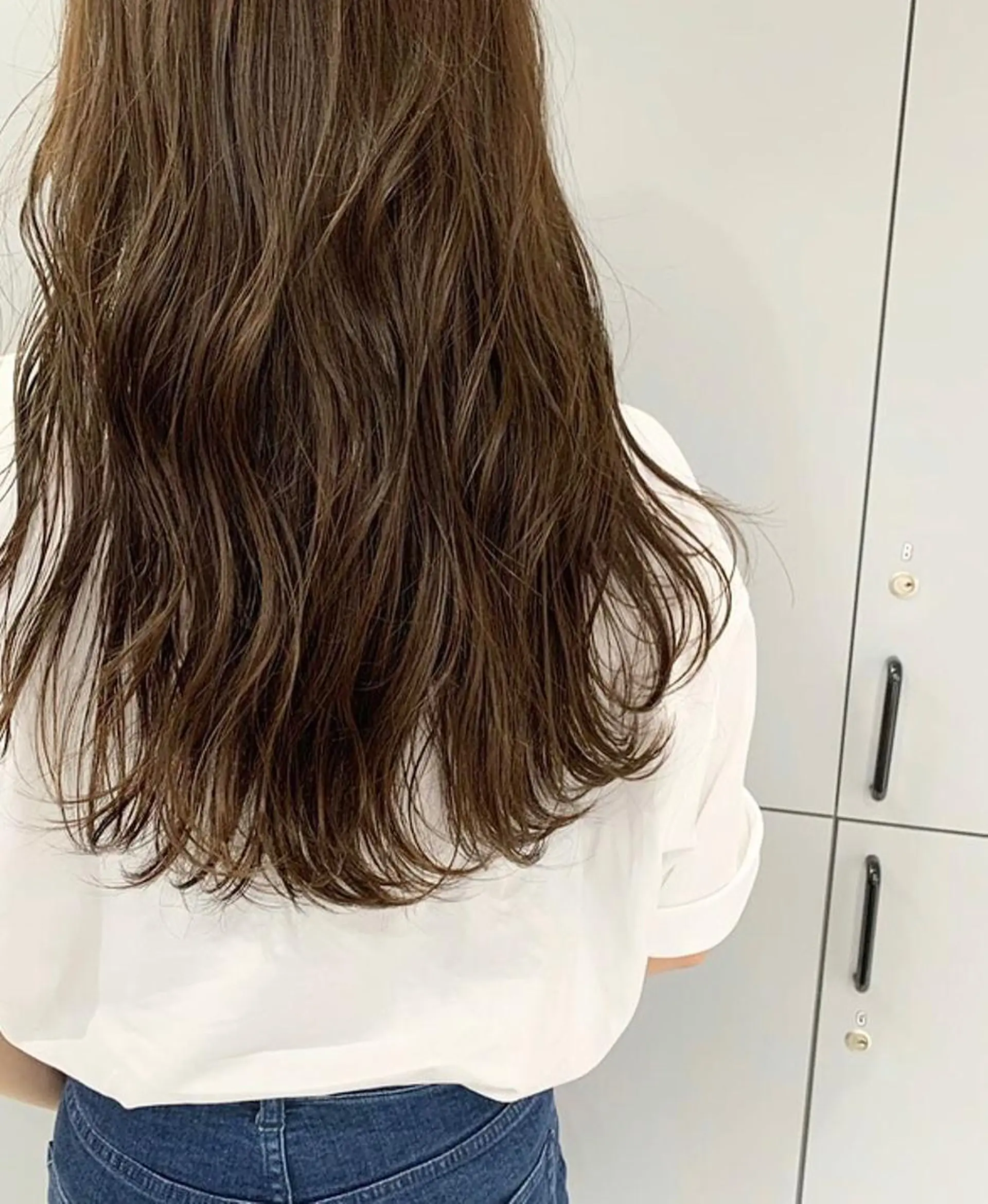 ロング カラー カット ヘアカラー トリートメント 狩野 羅夢のヘアスタイル