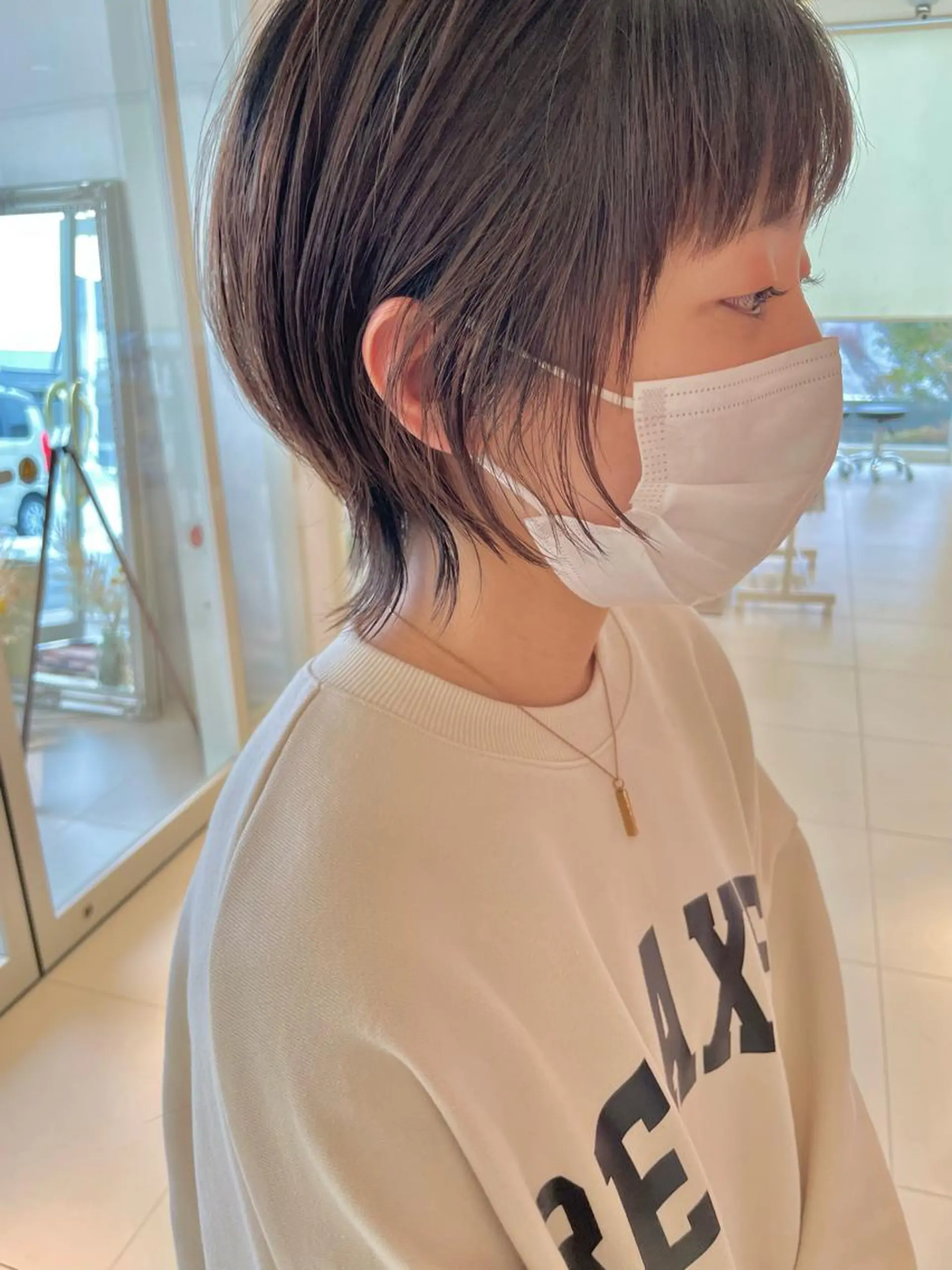 ショート ショートボブ ボブ ショートヘア 鶴岡で縮毛矯正なら お任せ！ハヤシナオミのヘアスタイル