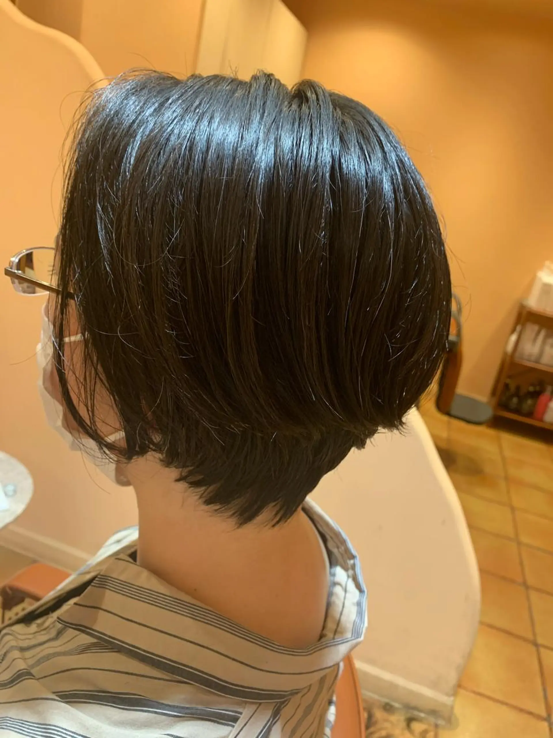 ショート ハンサムショート ショートヘア 🎉骨格矯正カット ばば　としまさのヘアスタイル