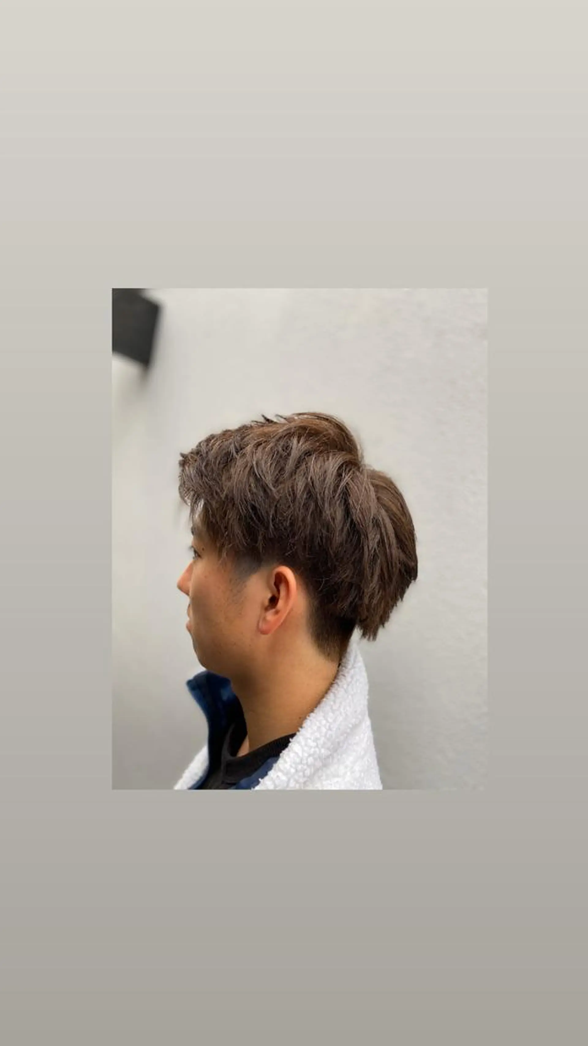 カラー メンズ カット ヘアカラー トリートメント 丹生 滉太のヘアスタイル