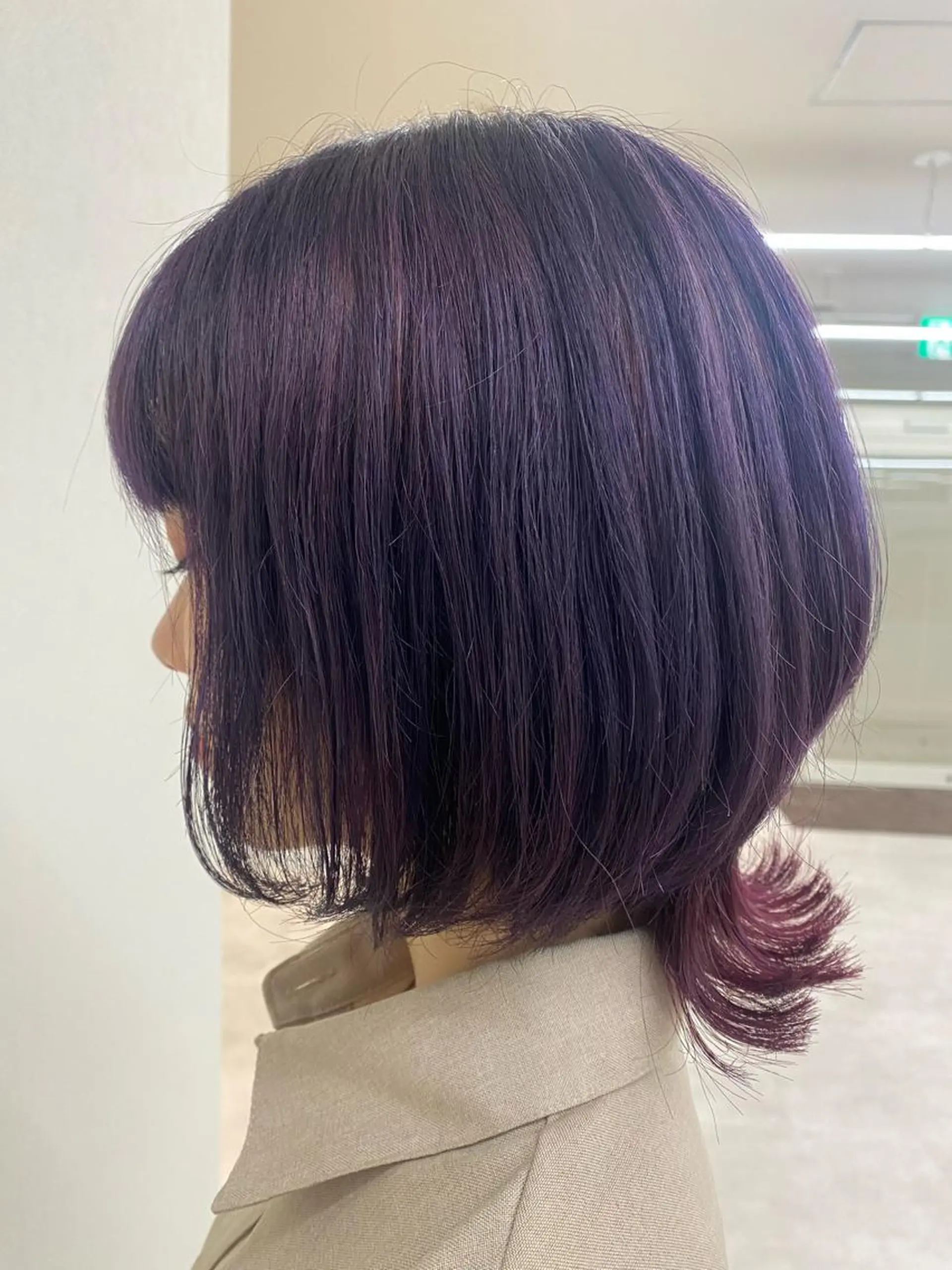 ミディアム カラー ブリーチ 🫧髪質改善/斎藤 奈々/岡山美容師🫧のヘアスタイル