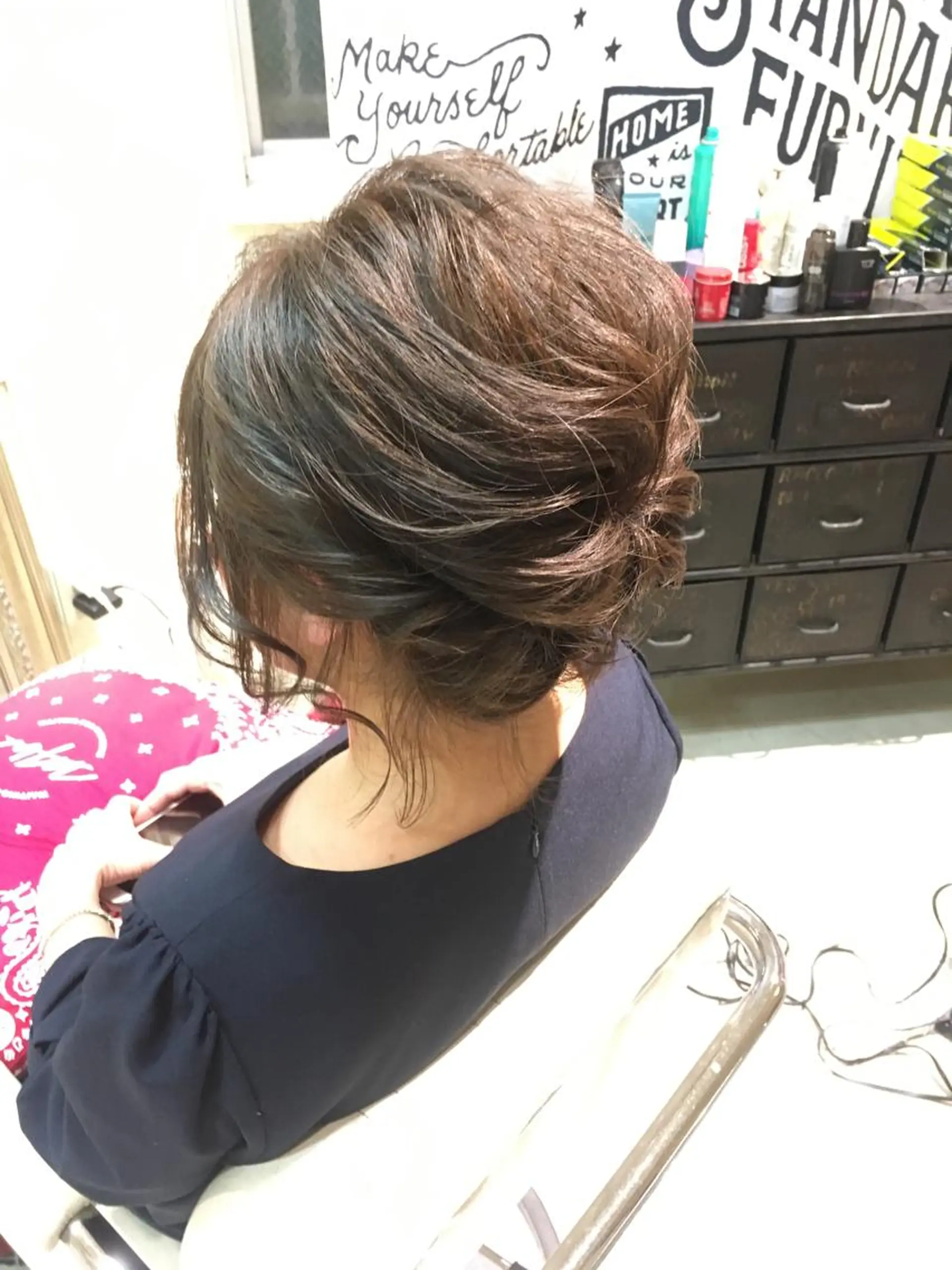 ヘアアレンジ ヘアセット CALMHAIR所属・CALMHAIR 五十實淳のヘアスタイル