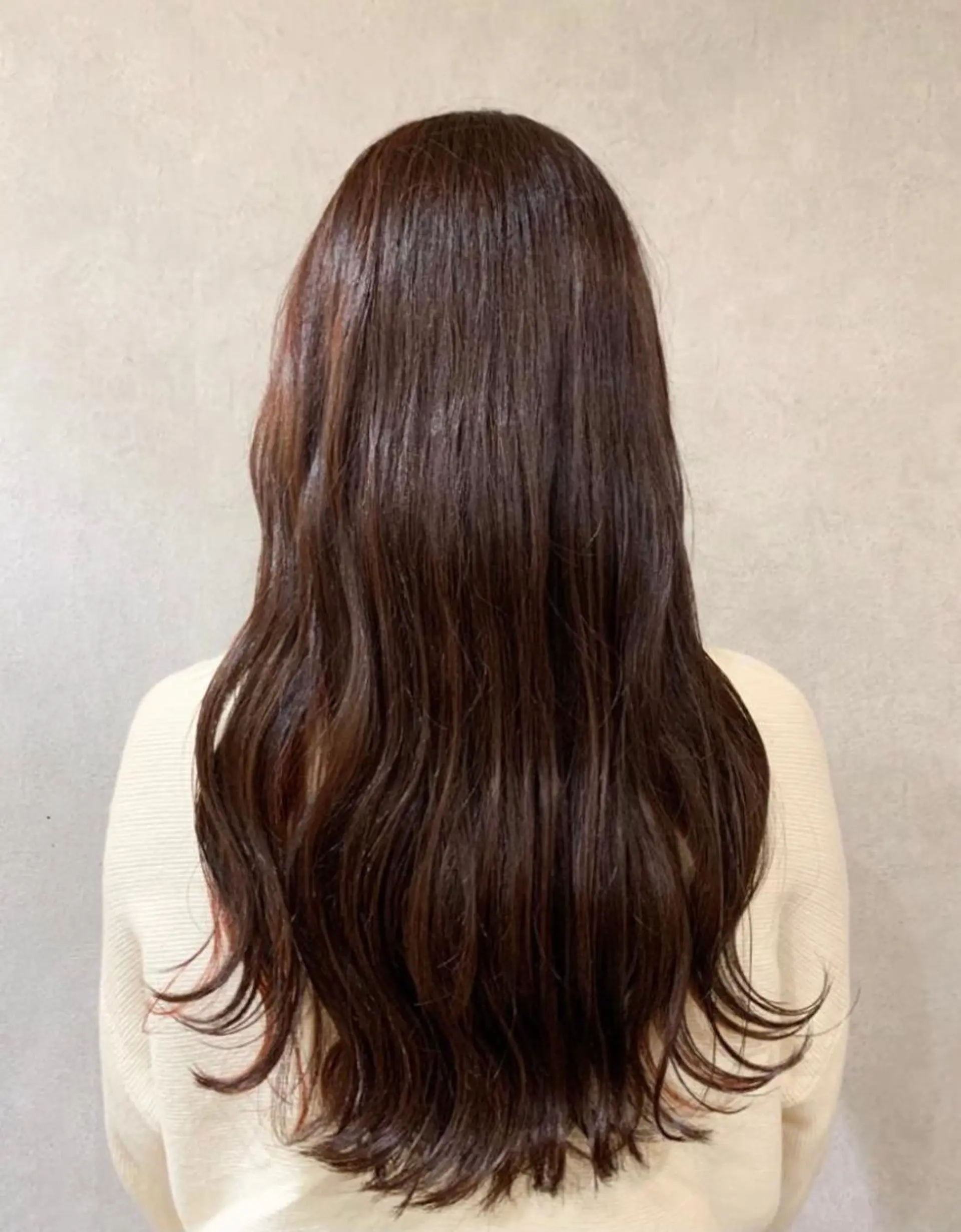 ロング カラー カット ヘアカラー トリートメント 似合わせカット/ 艶カラー/いらみなのヘアスタイル