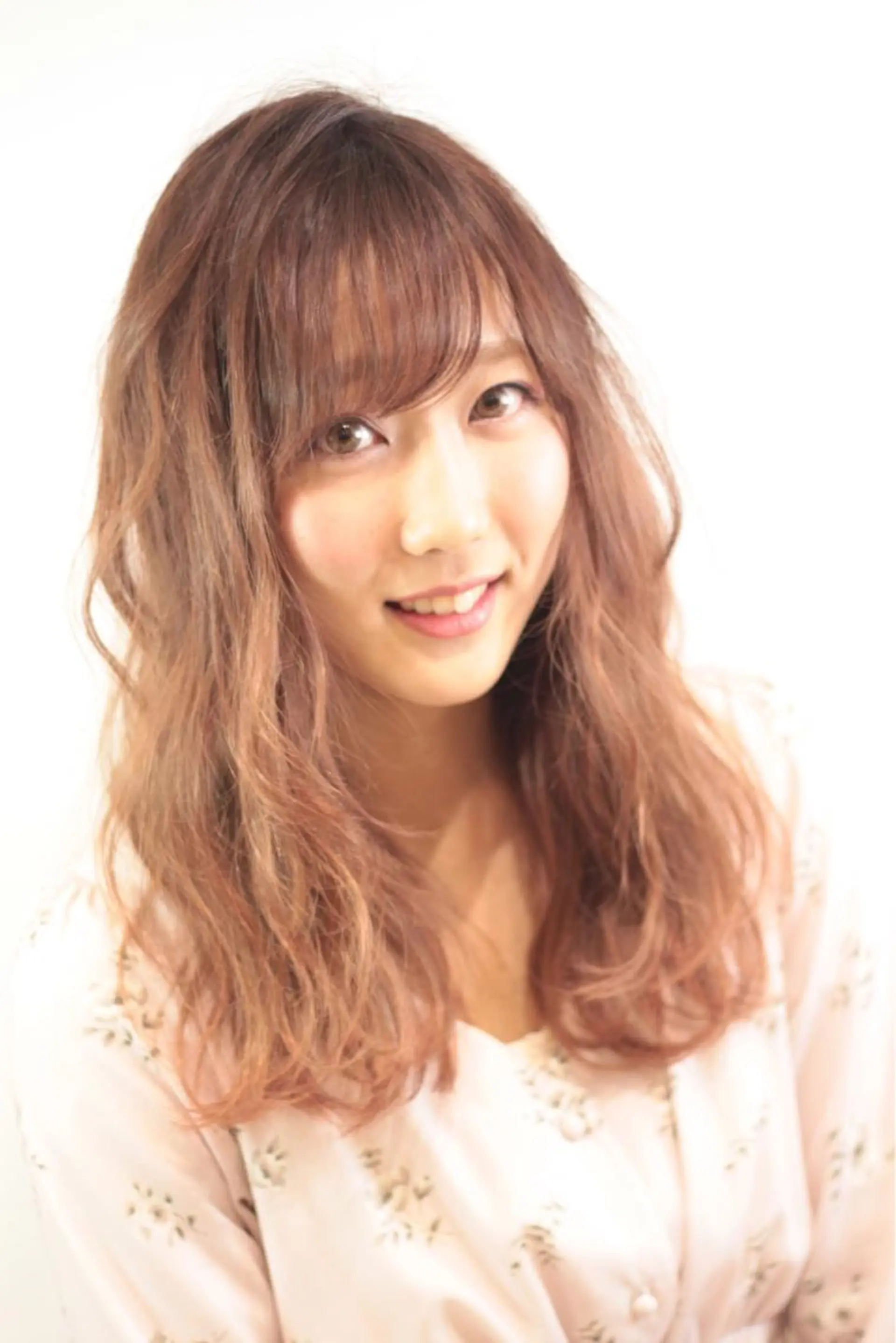 セミロング カラー 店長 小池アキトのヘアスタイル