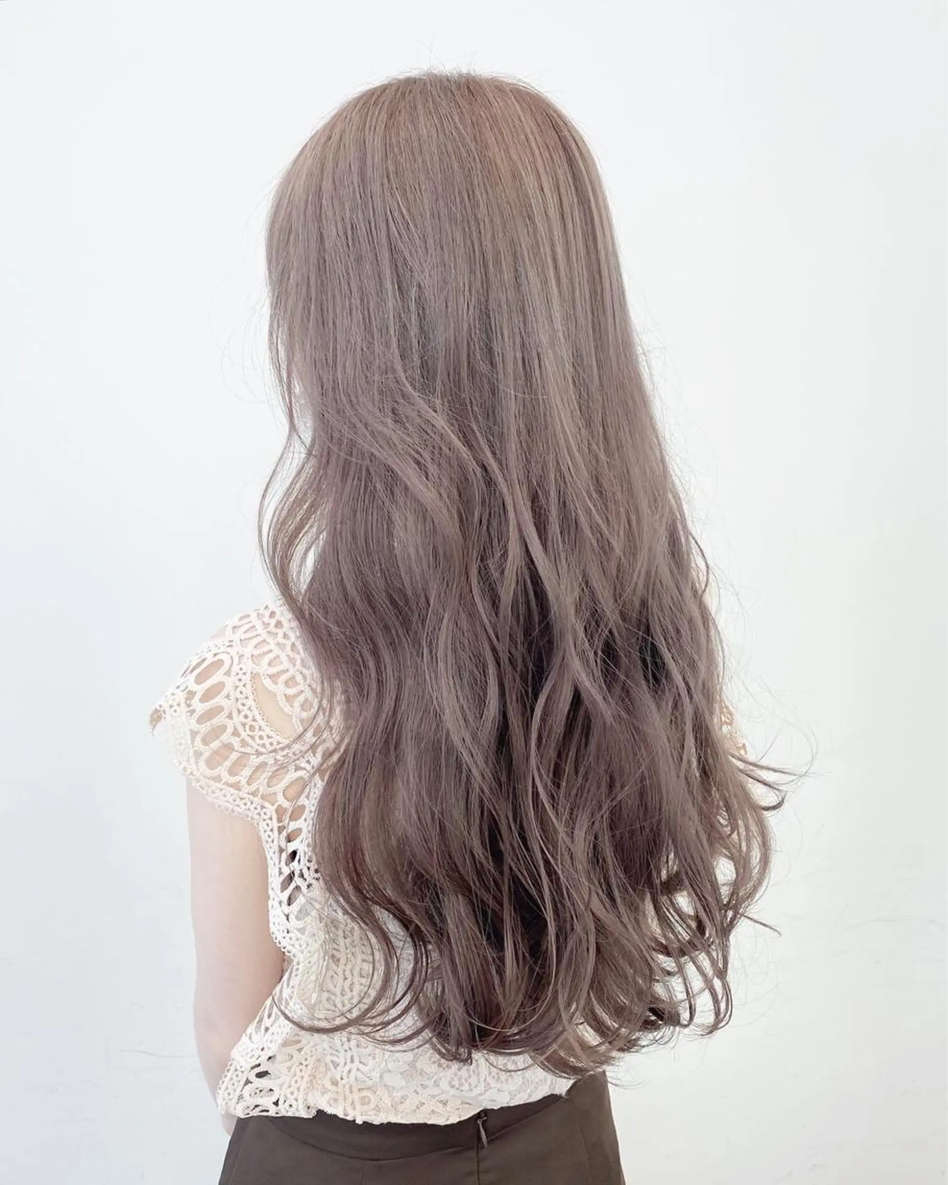 ロング カラー パーマ ヘアアレンジ 【公式】amble luxe池袋東口🩷のヘアスタイル