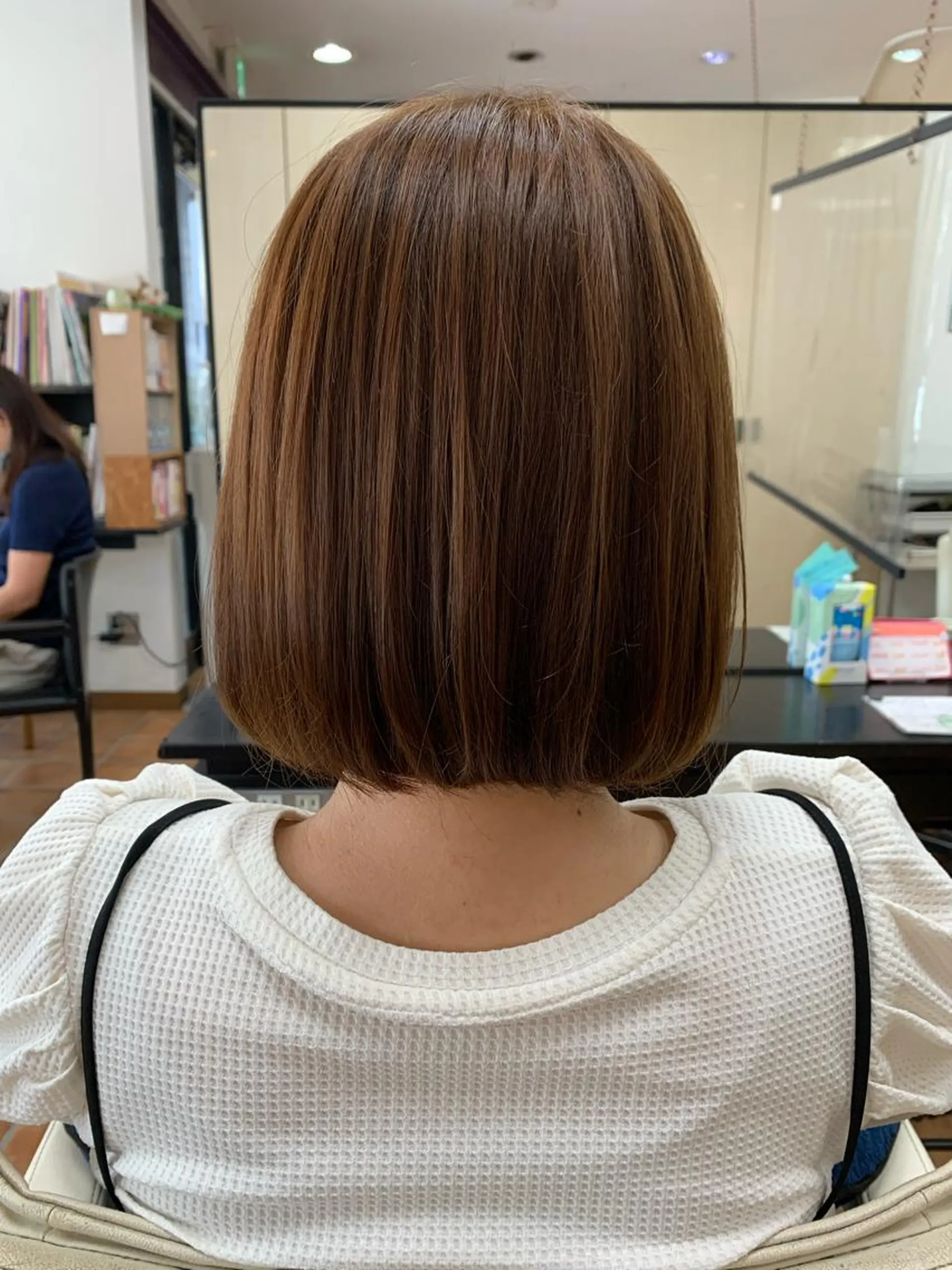 ショート ボブ カットモデル募集 いさかのヘアスタイル
