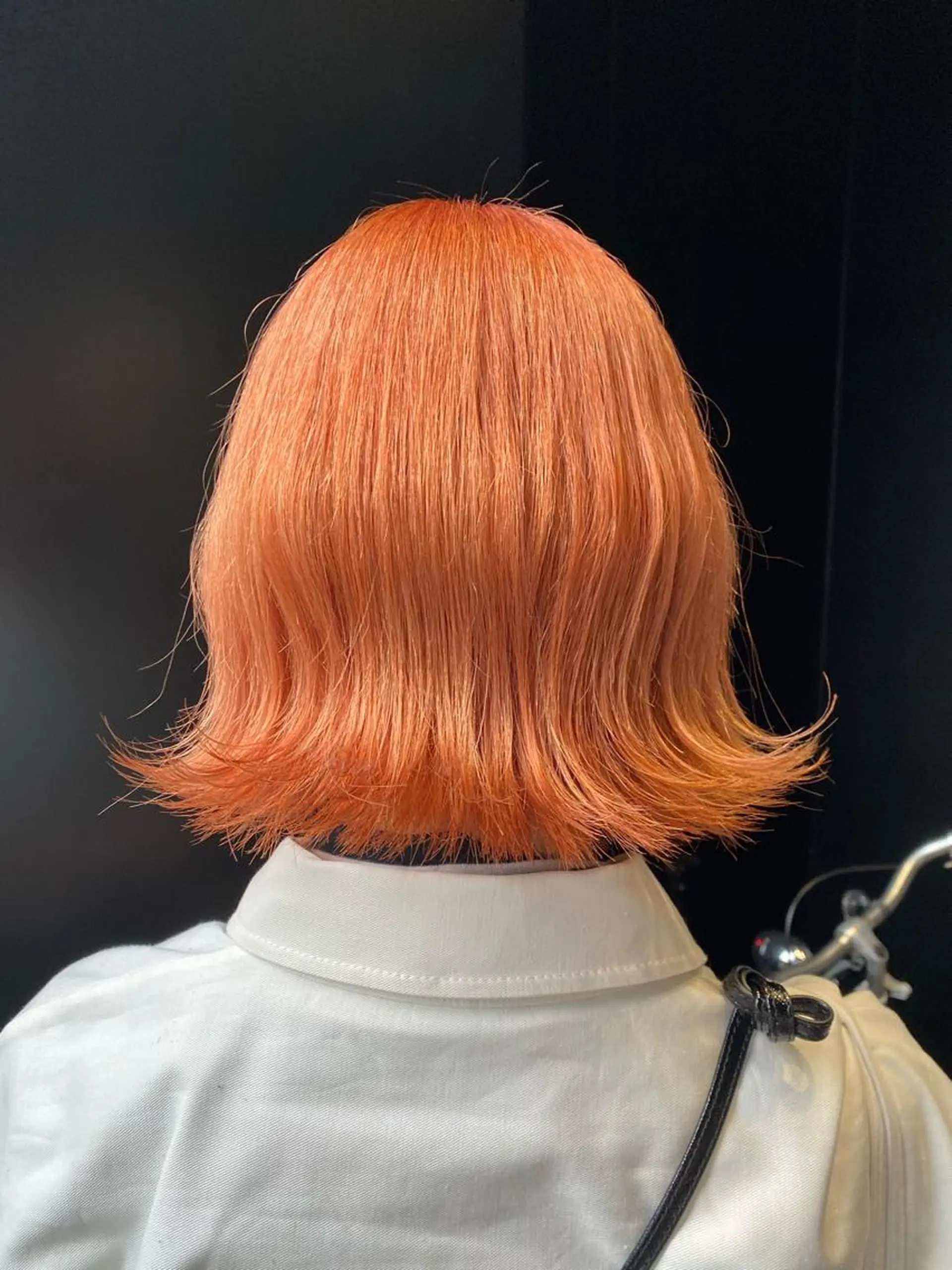 ミディアム カット ヘアカラー トリートメント akina*ブリーチ ♡トレンドヘアのヘアスタイル