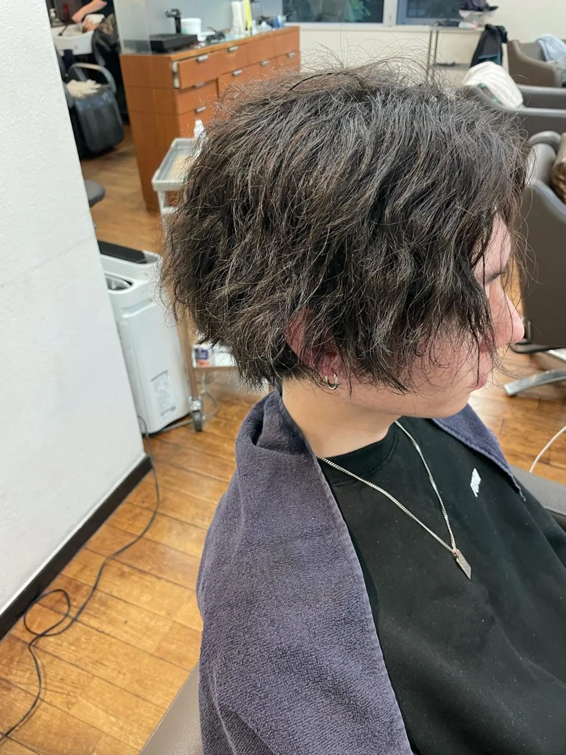 パーマ メンズ カット パーマ 🌸髪質改善🌸 Shuhei🗝♠のヘアスタイル