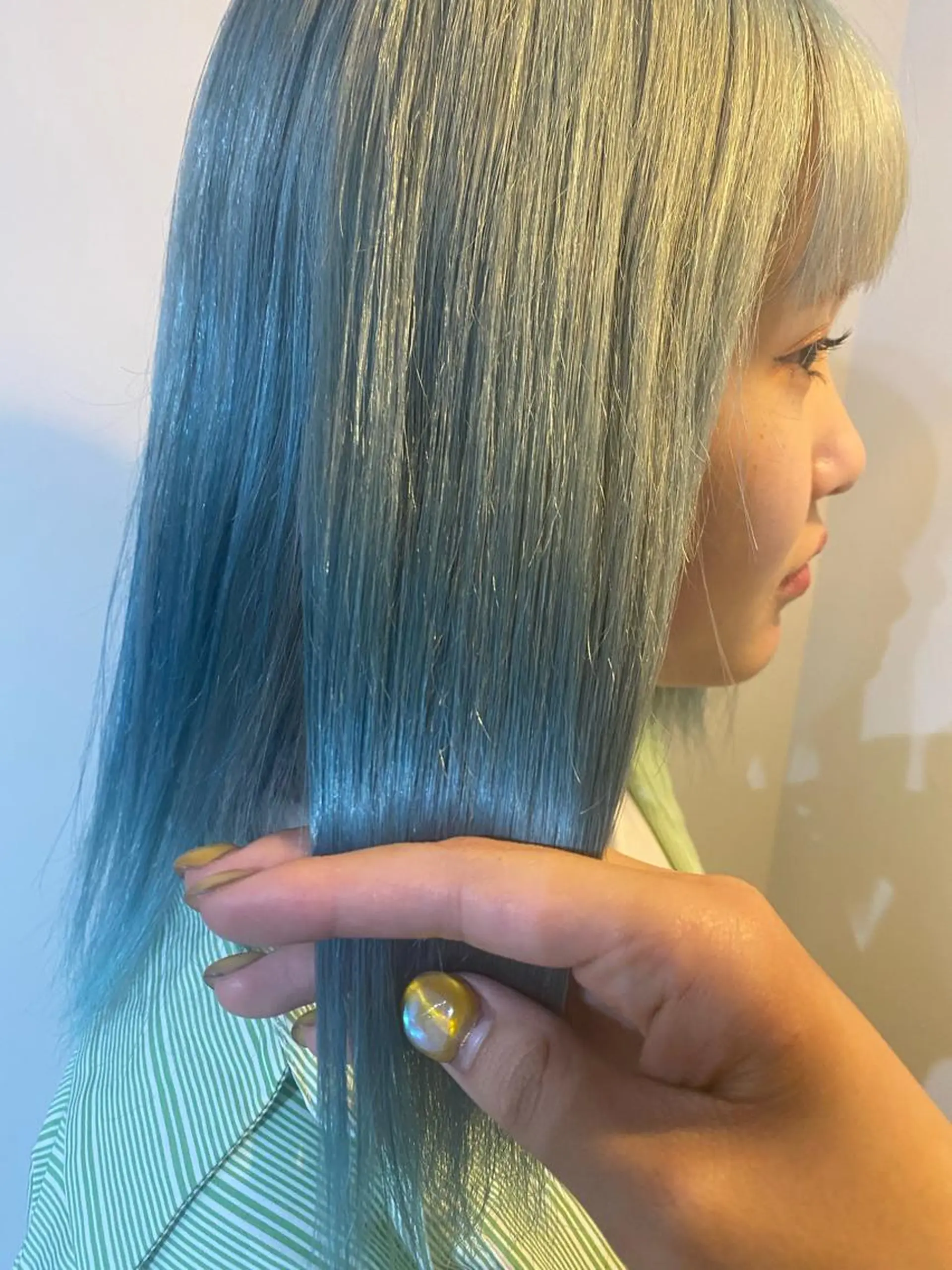 ミディアム カラー 韓国×髪質改善カラー 💎hinaのヘアスタイル