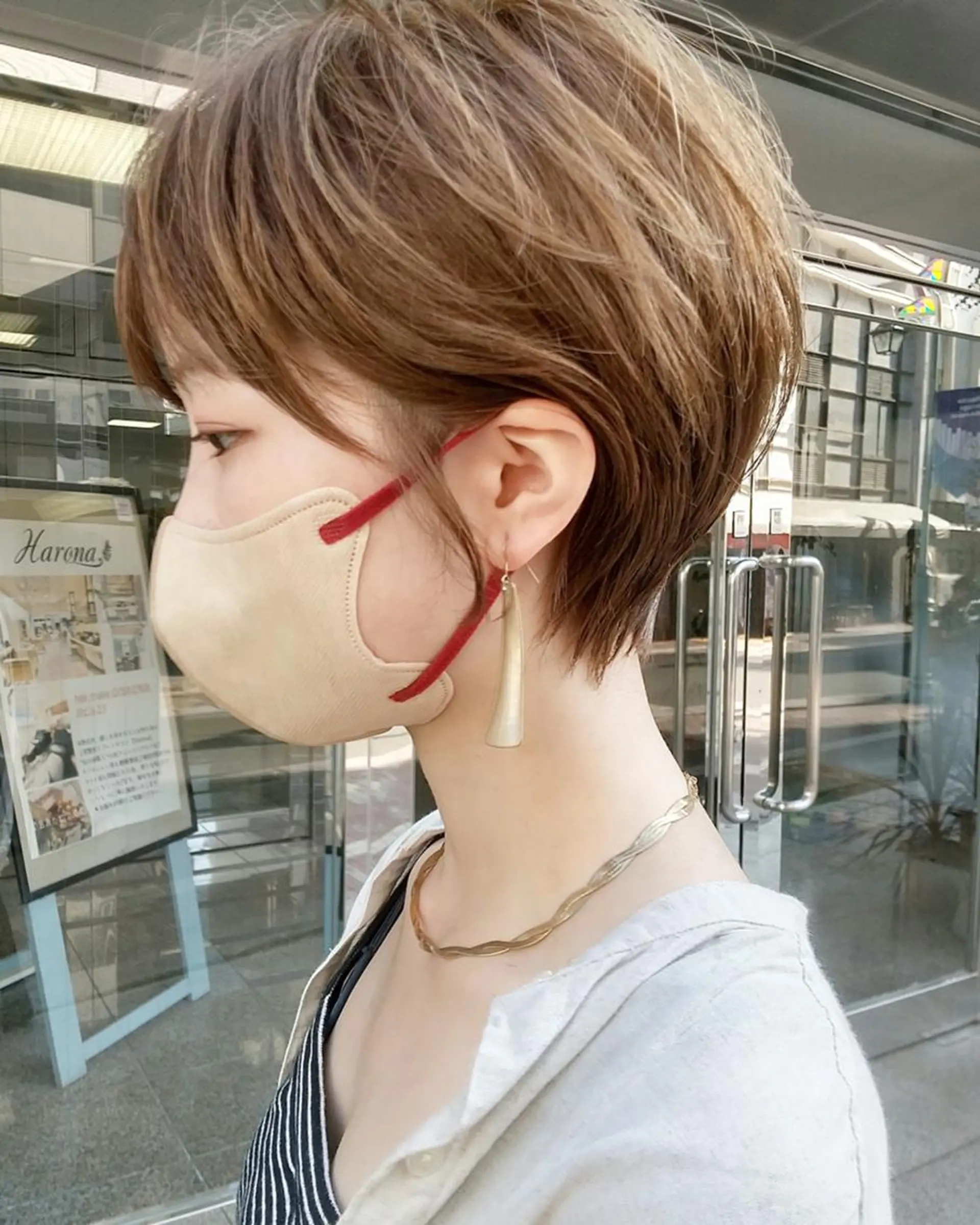 ショート 照井 宗明のヘアスタイル