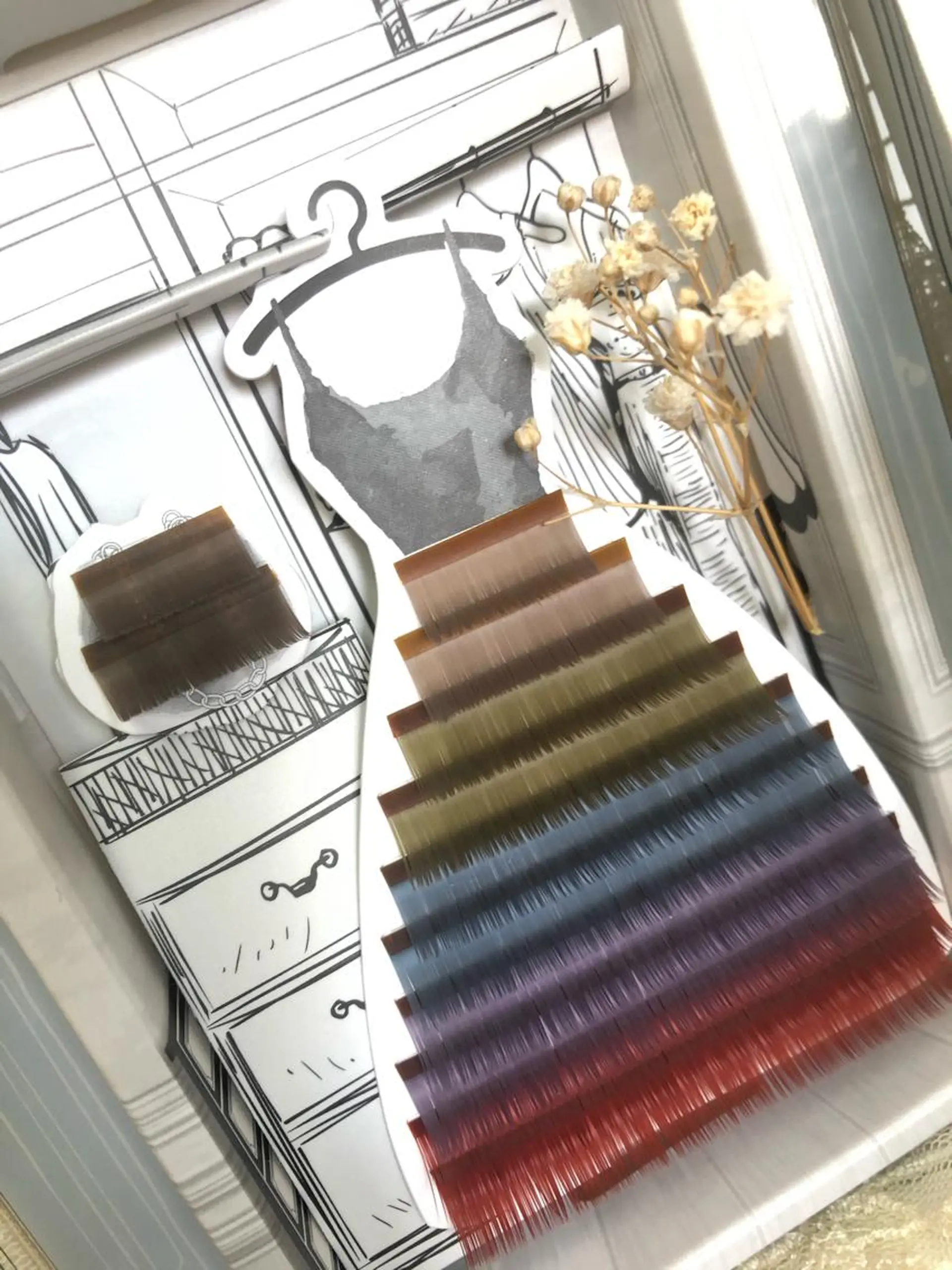 マツエク・マツパ （muro by mieux）bloom  lash所属・☆ sakiのマツエク・マツパデザイン