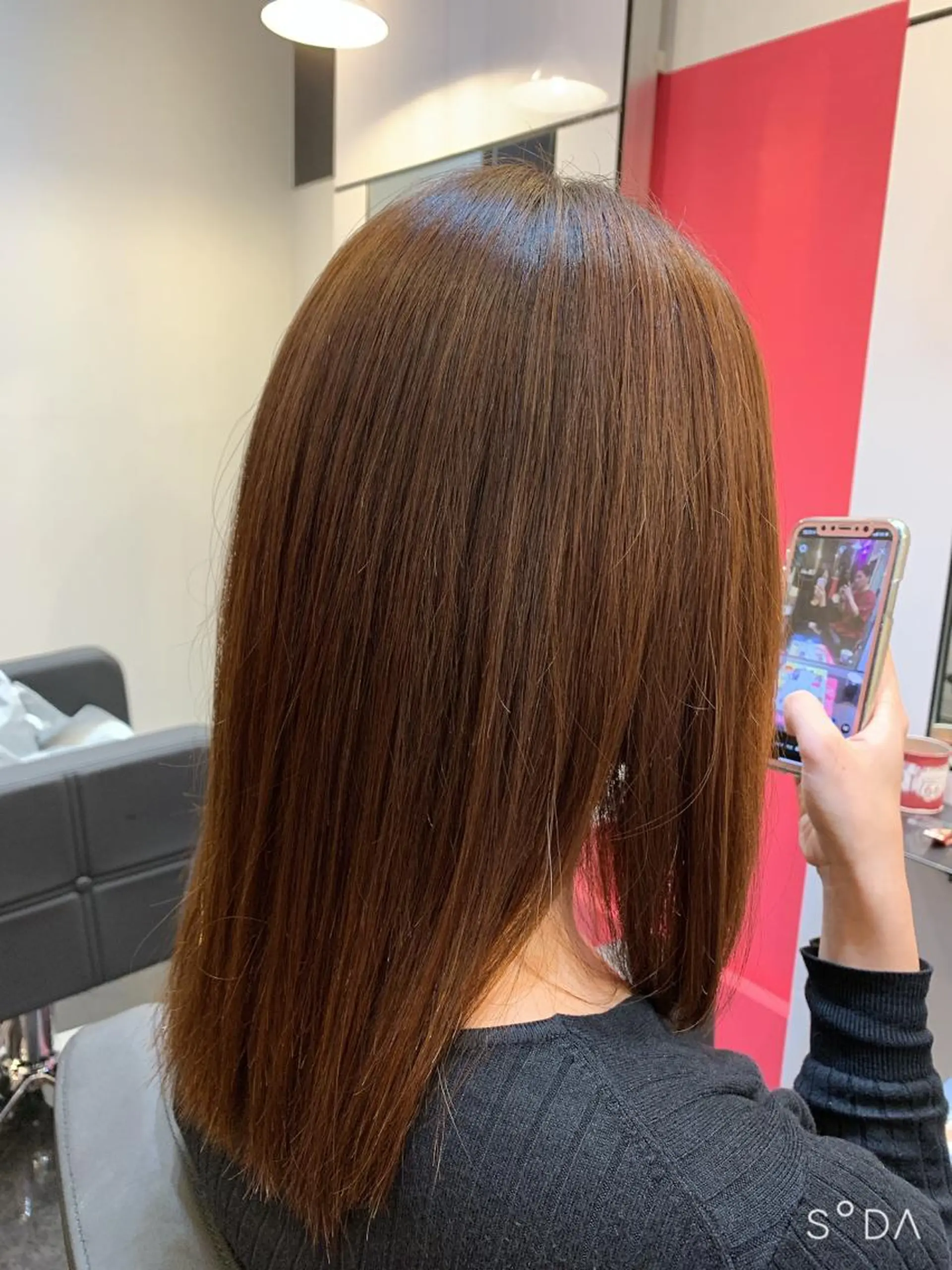 カラー 杉山 拓矢のヘアスタイル