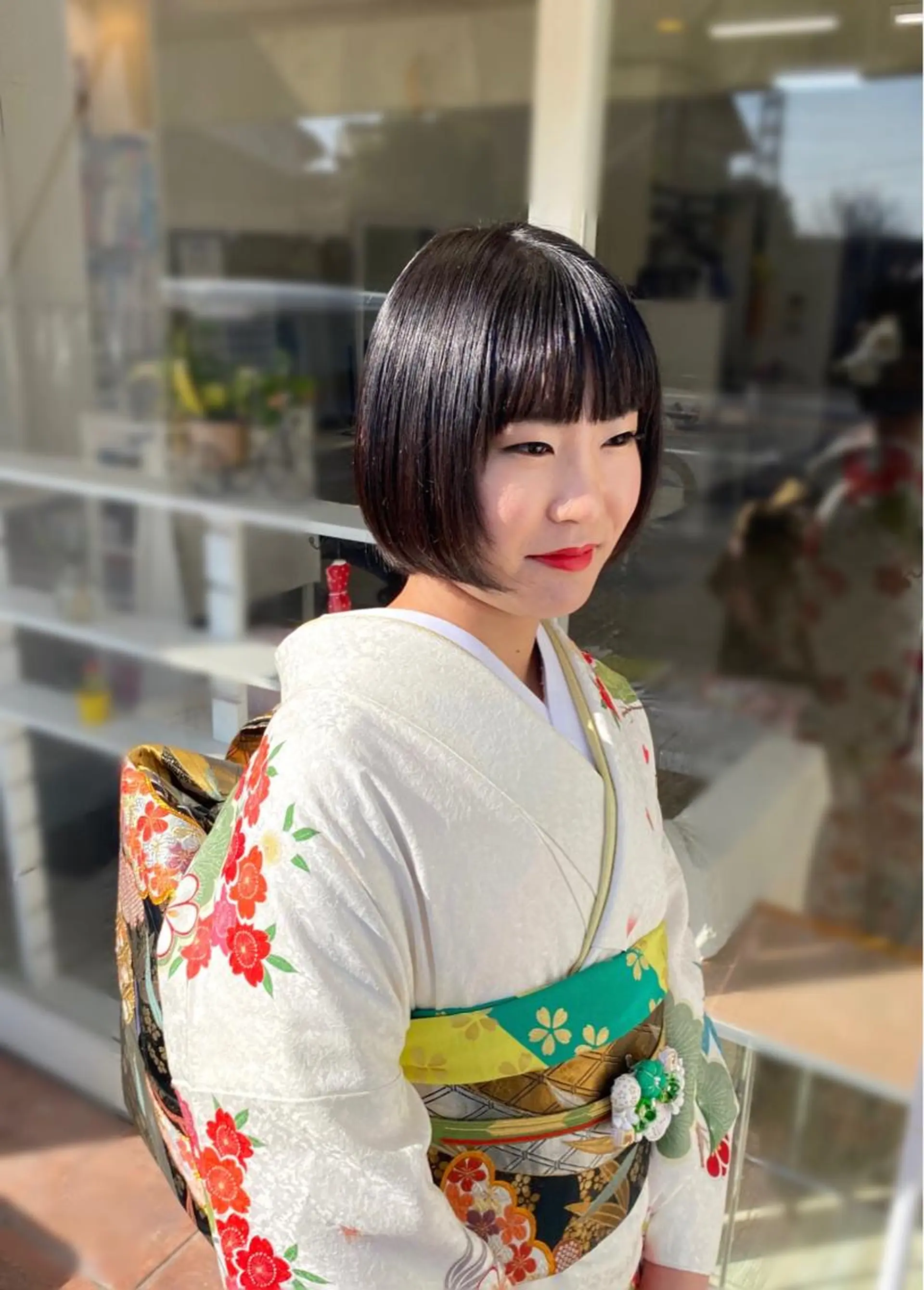 ヘアー    アンド  フェイス  Lien所属・橋口 千裕のヘアスタイル