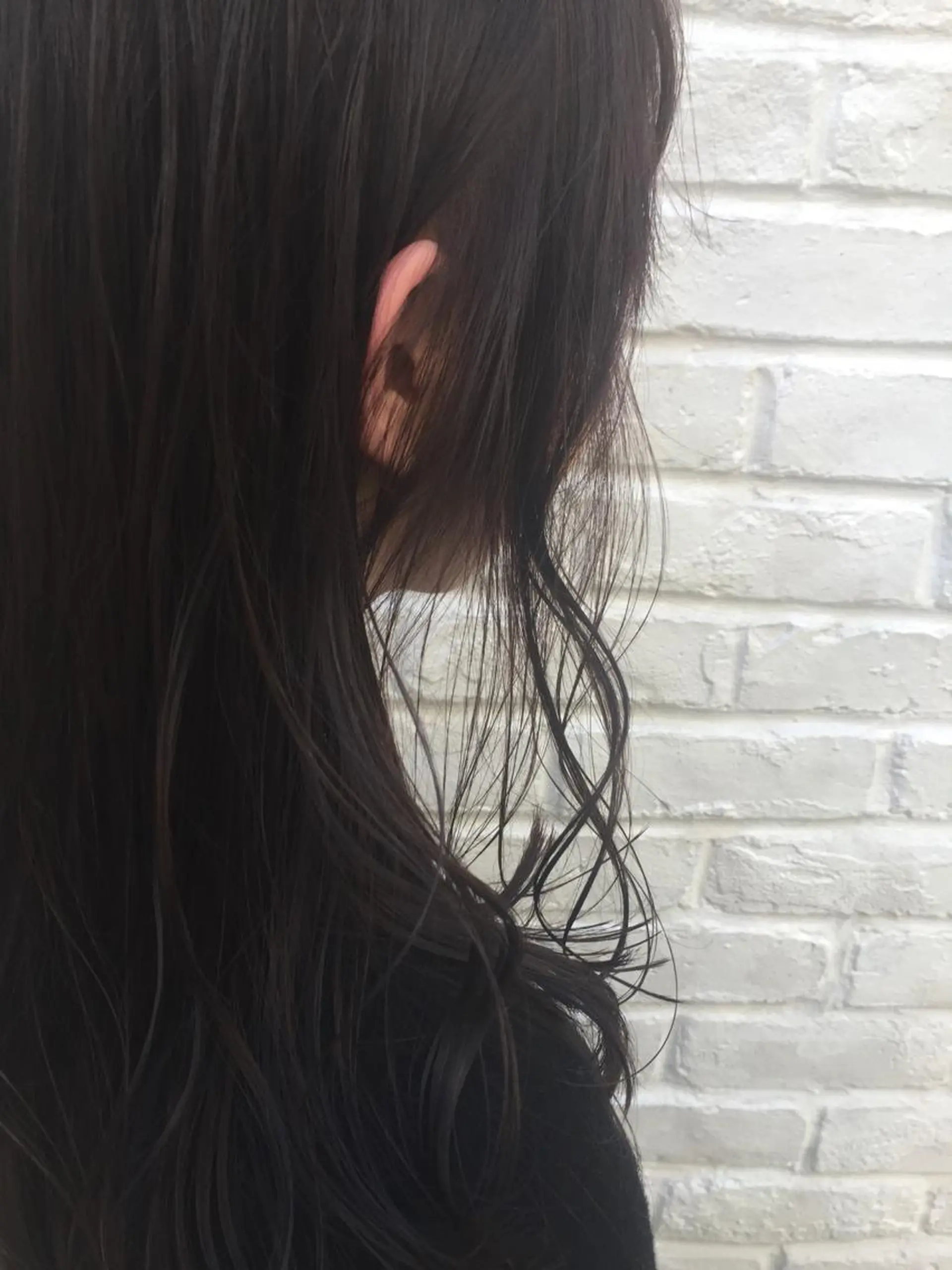 セミロング カラー トップスタイリスト 👑田添幹宜のヘアスタイル