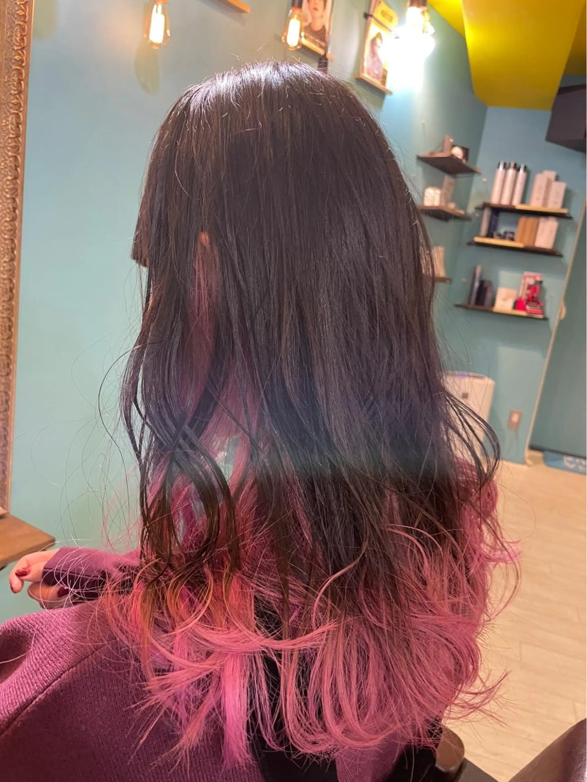 ロング 末石 智のヘアスタイル