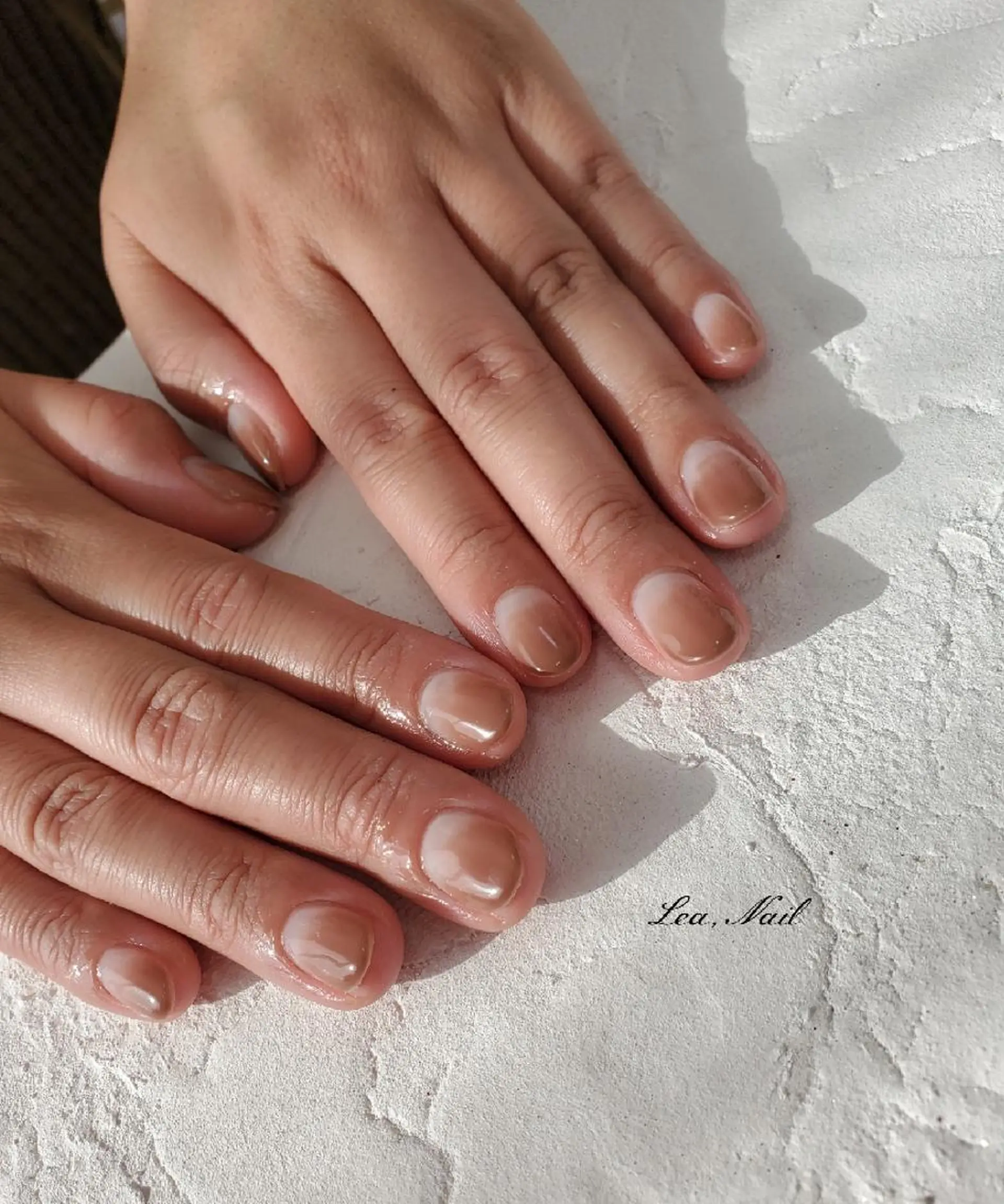 ネイル グラデーション Lea,Nail所属・松橋 愛のネイルデザイン